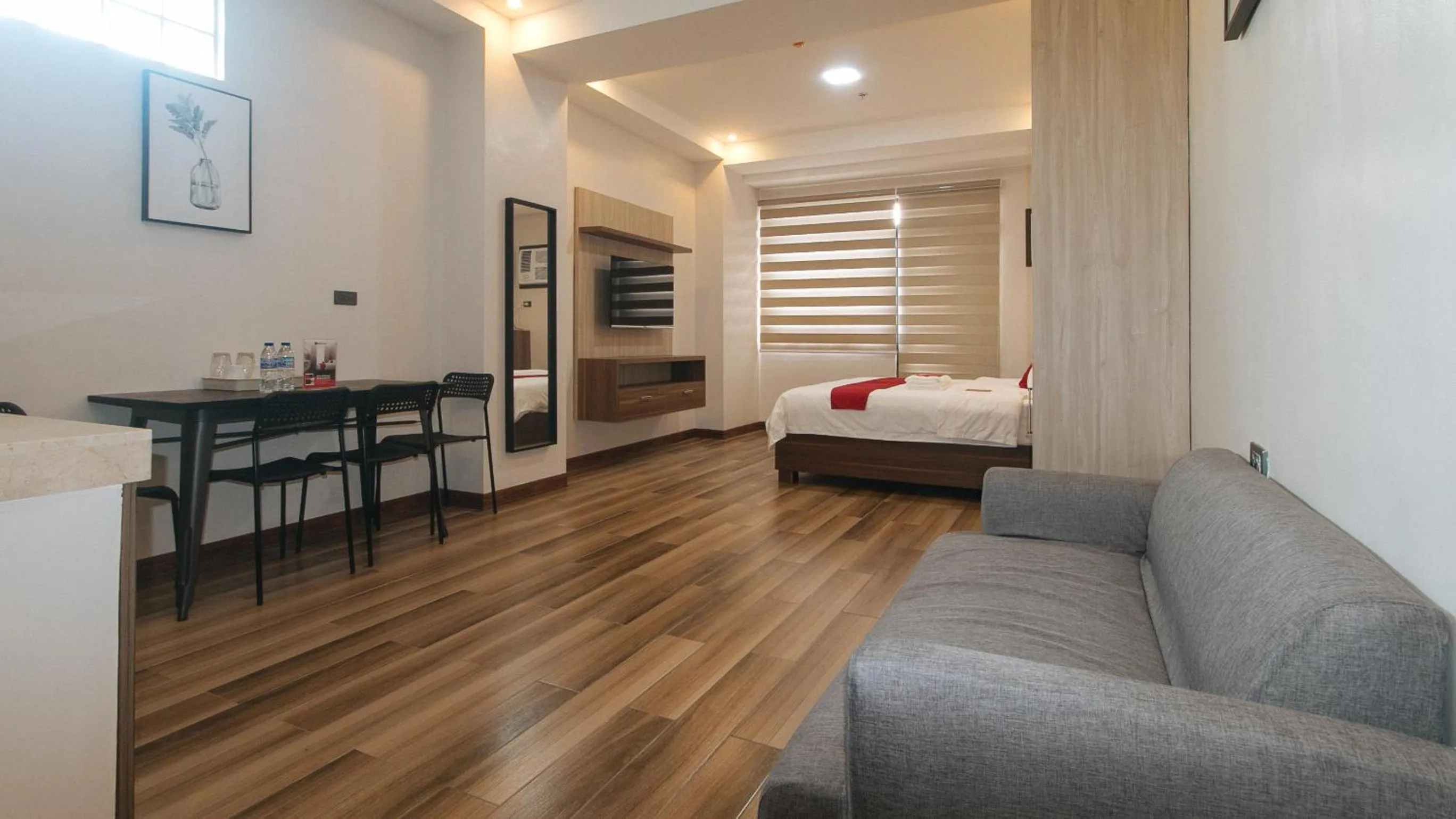 TV and multimedia, Bed in RedDoorz Plus @ Bez Tower and Residences San Juan