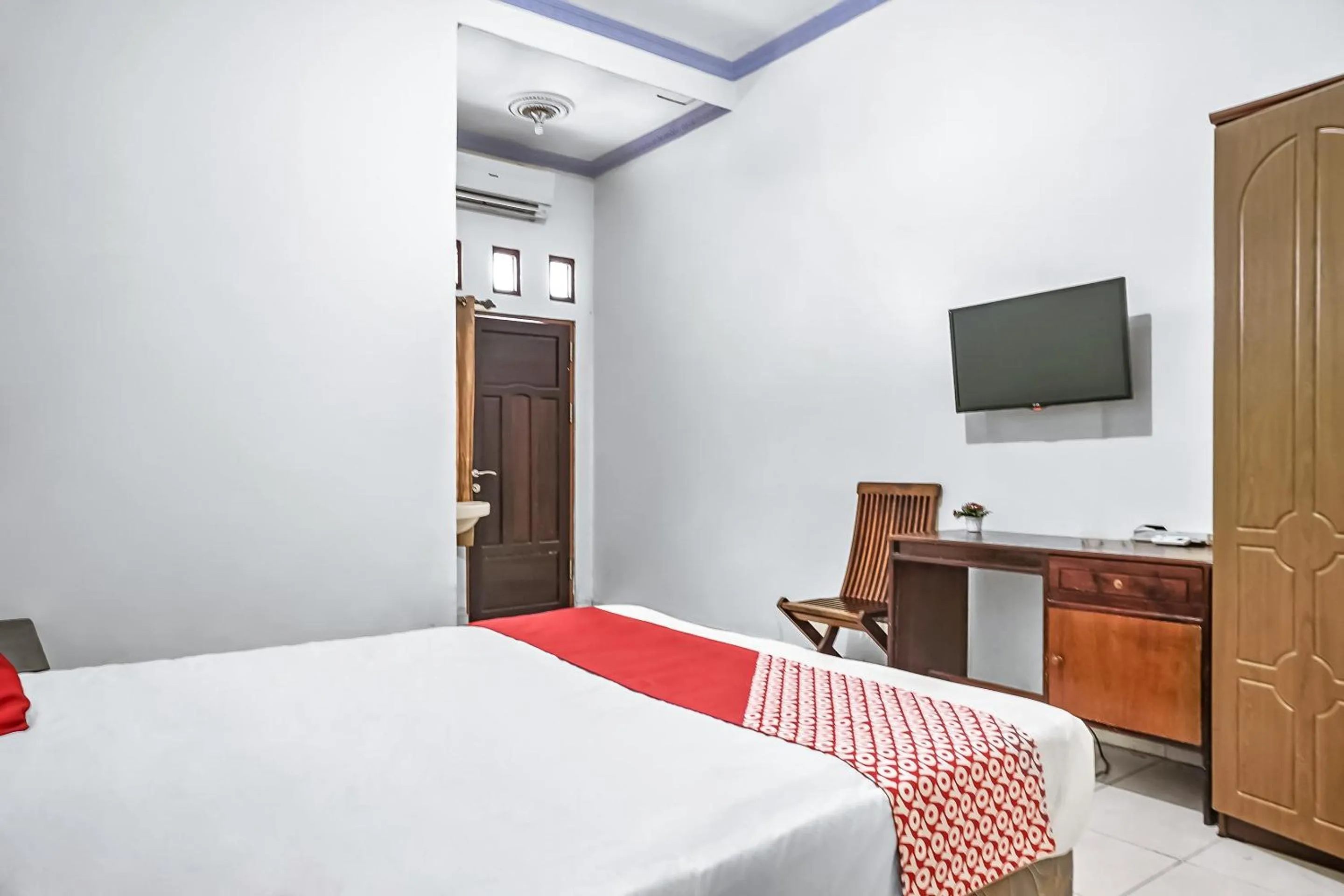 Bedroom, Bed in Hotel O Marang Homestay Syariah Near SMP NEGERI 1 CEMPAGA