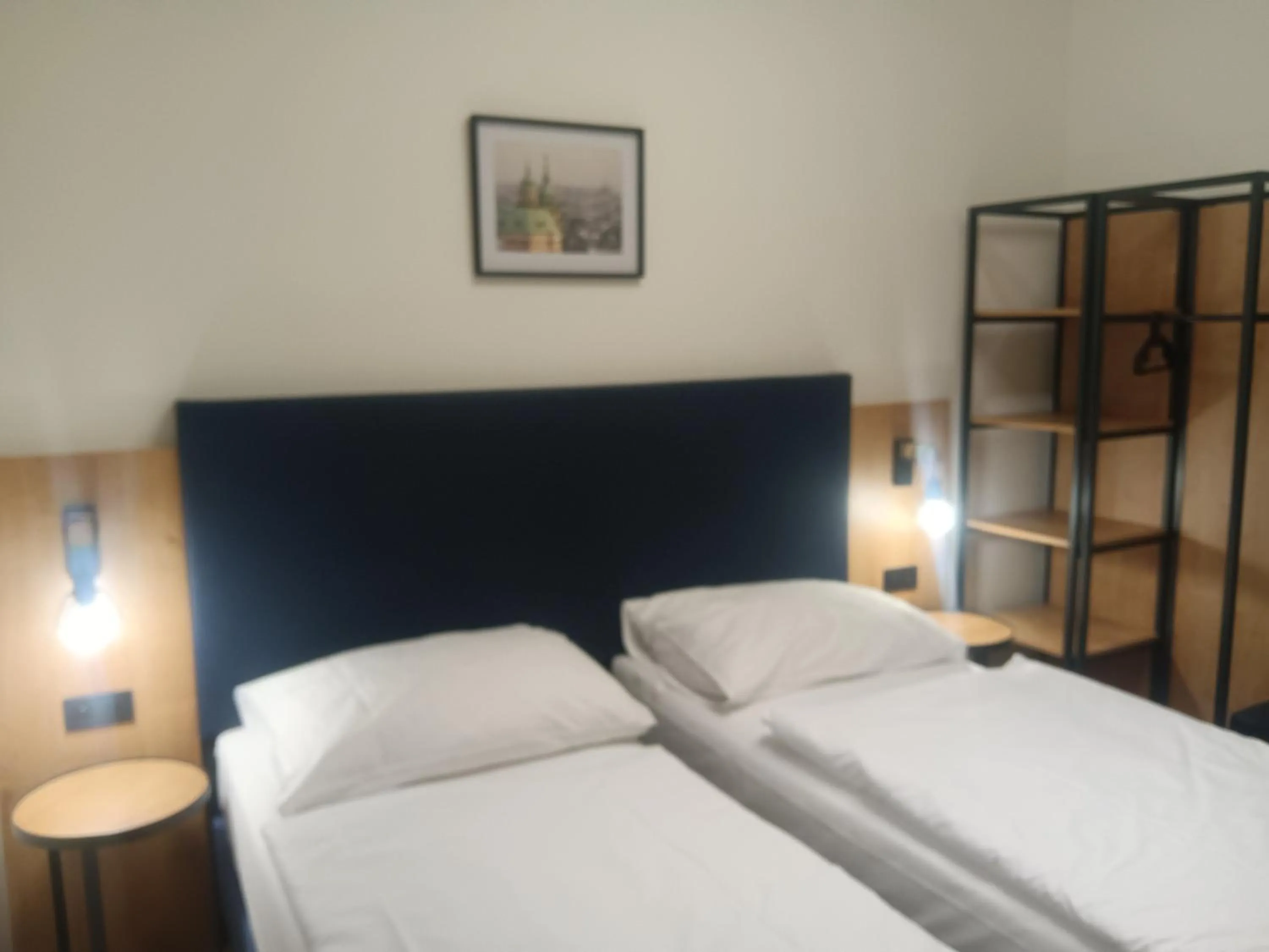 Bed in Powder Tower Suites