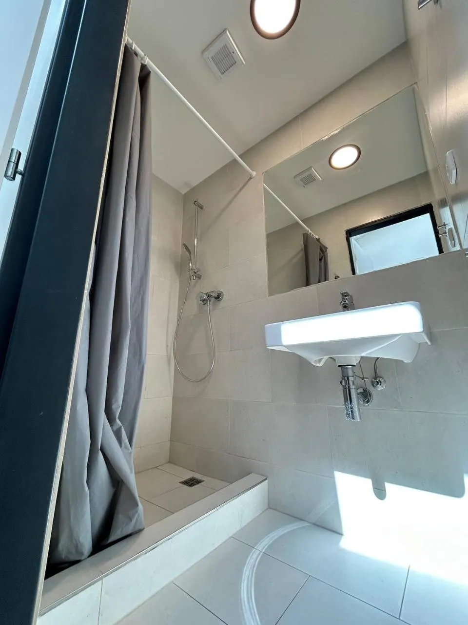 Shower in Powder Tower Suites