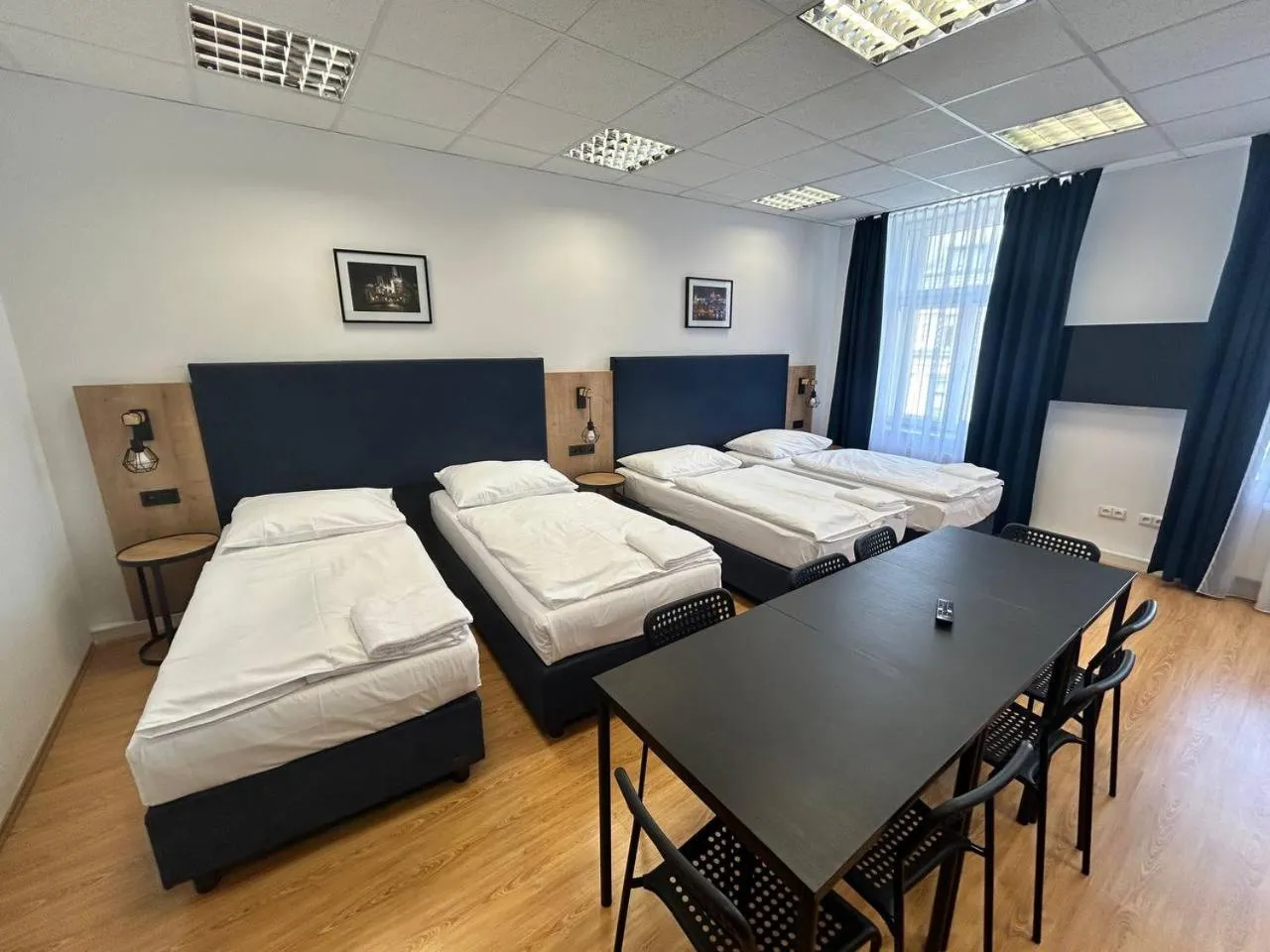 Bed in Powder Tower Suites