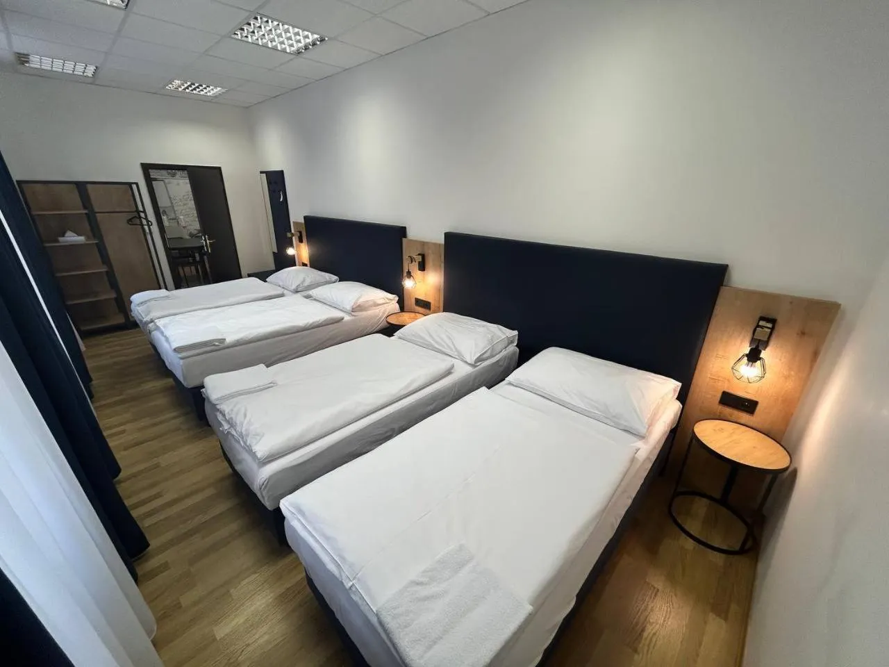 Bed in Powder Tower Suites