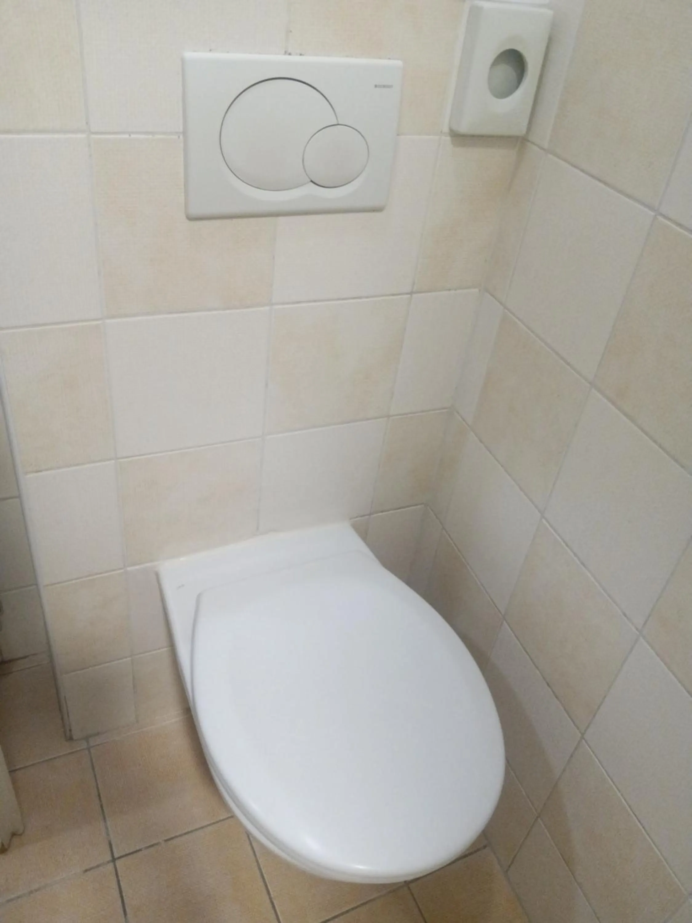 Toilet in Powder Tower Suites