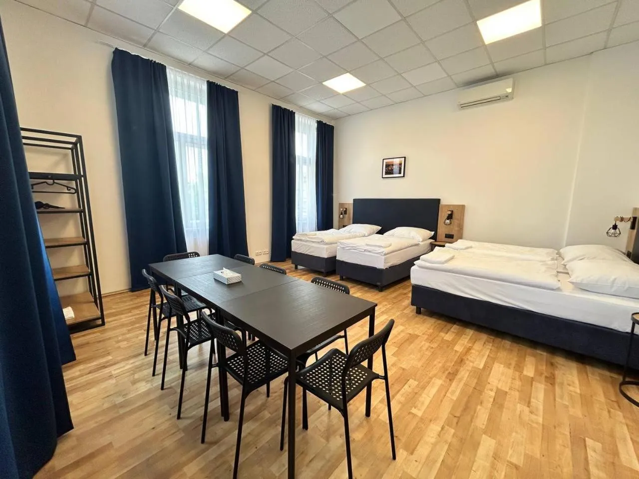 Bed in Powder Tower Suites