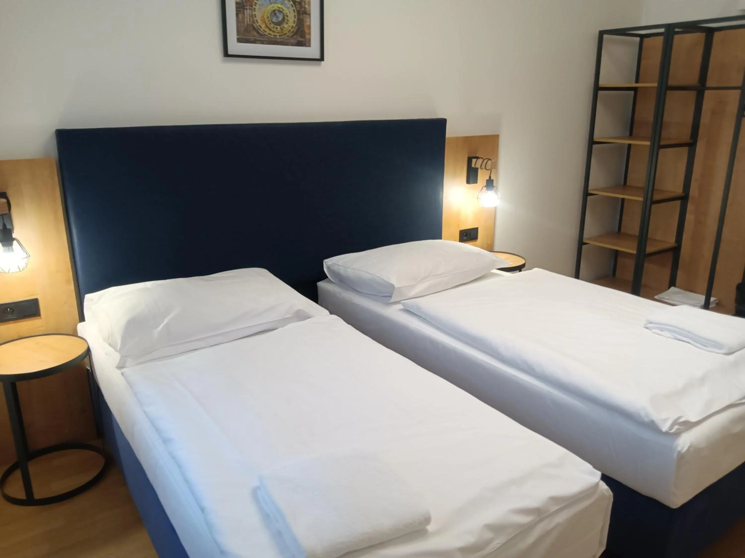 Bed in Powder Tower Suites