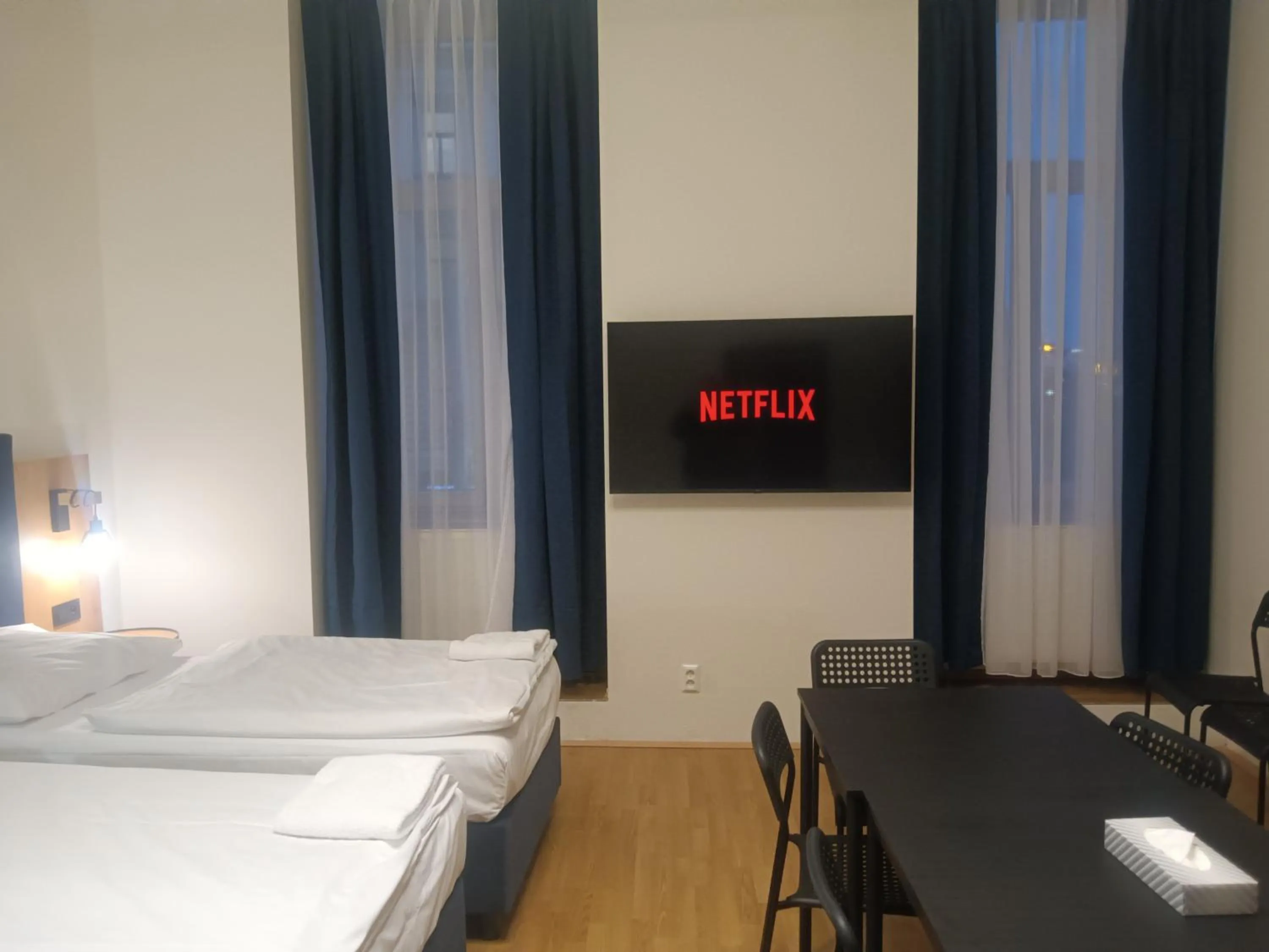 TV and multimedia, Bed in Powder Tower Suites