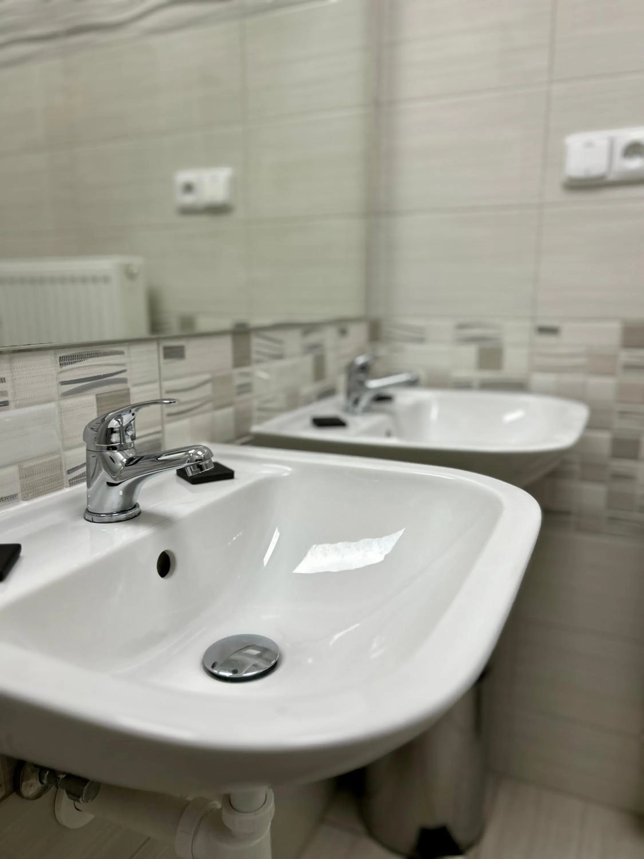 Bathroom in Powder Tower Suites