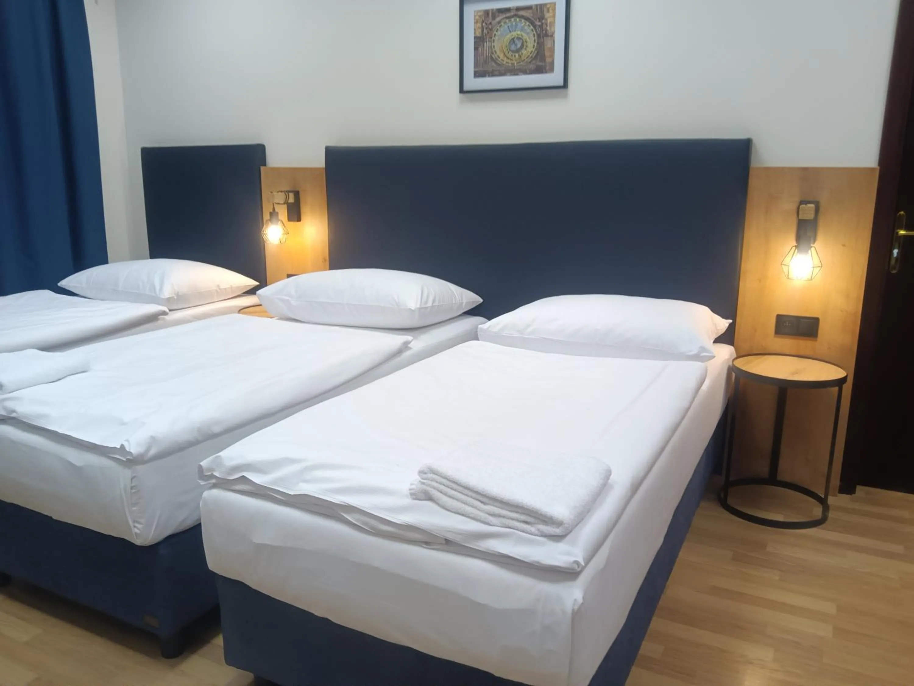 Bed in Powder Tower Suites