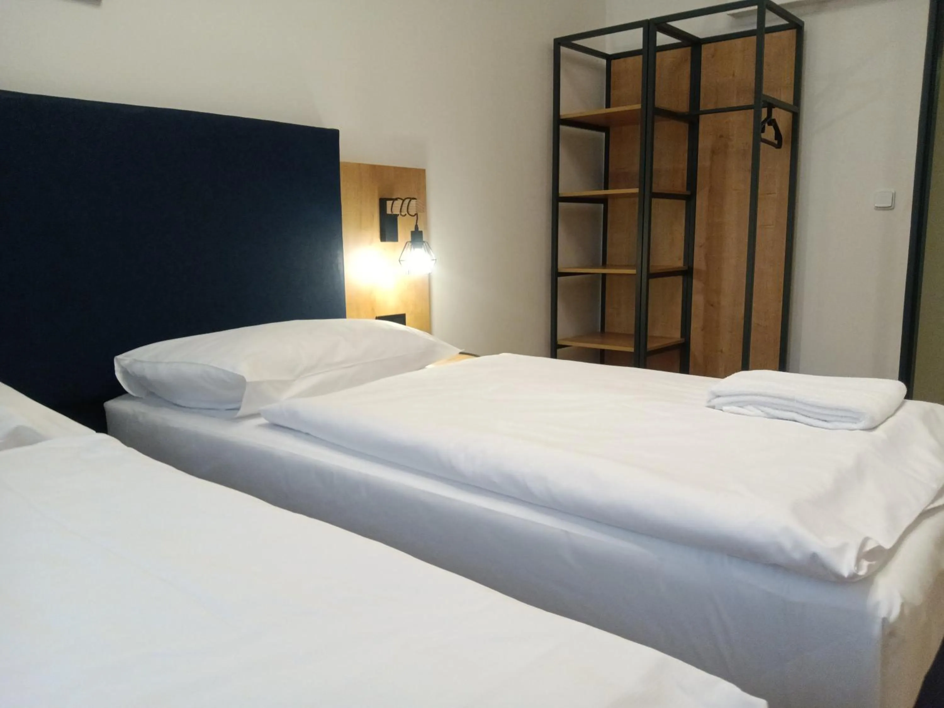 Bed in Powder Tower Suites