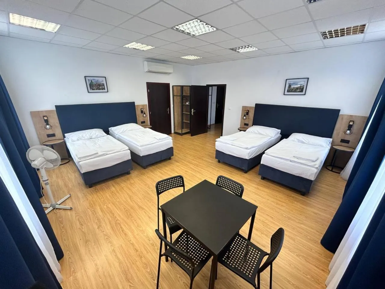 Bed in Powder Tower Suites