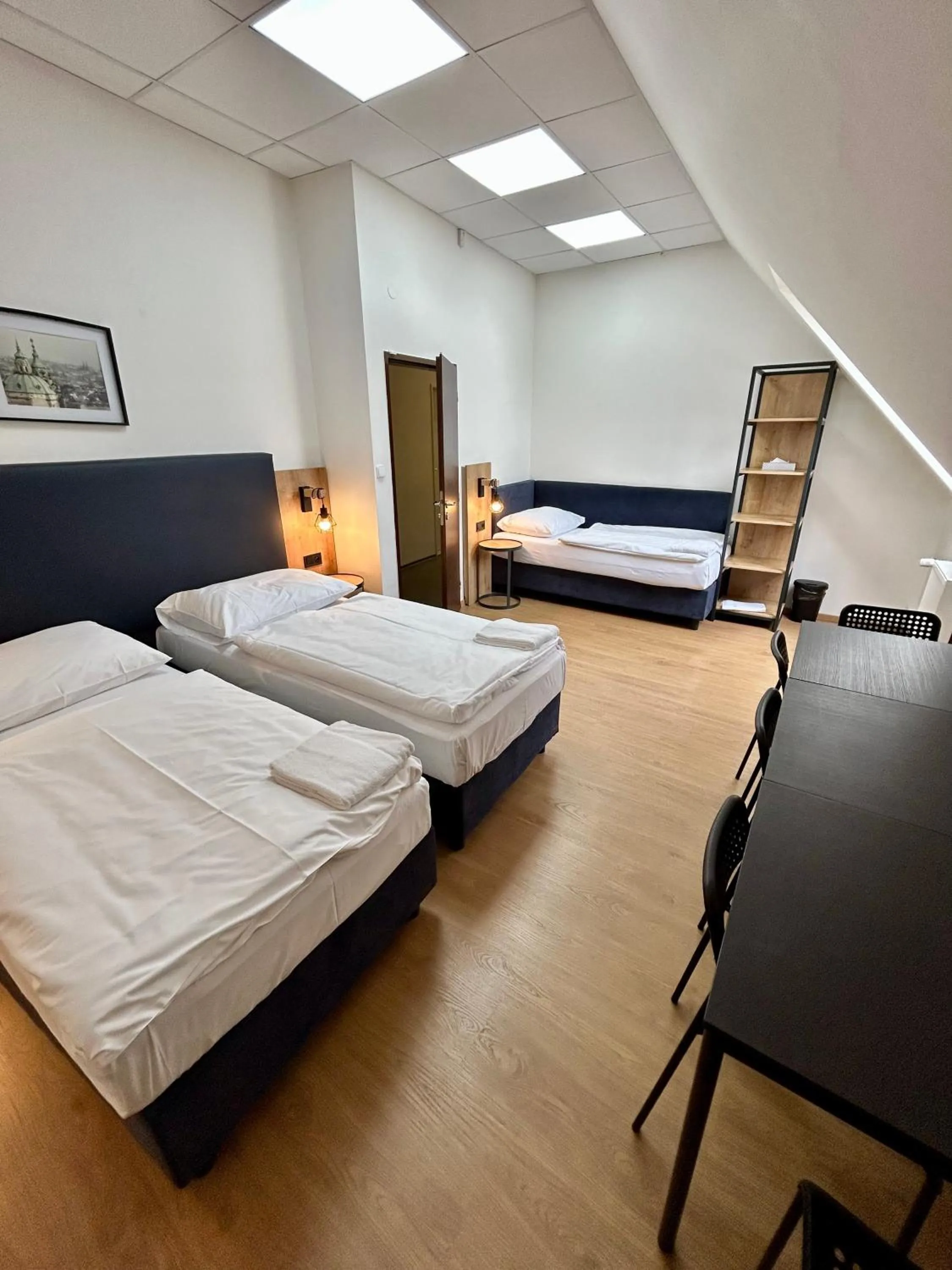 Bed in Powder Tower Suites