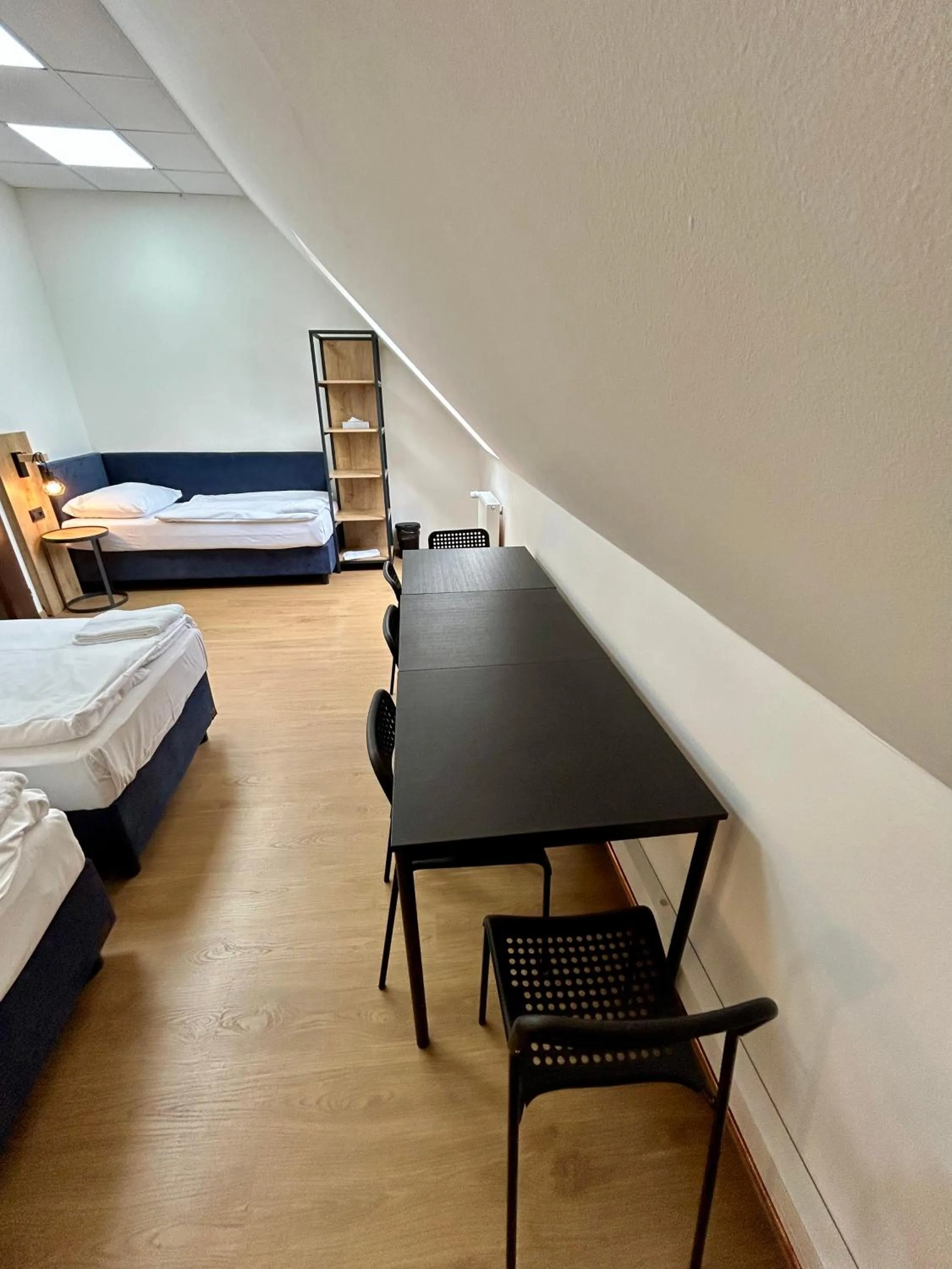 Bed in Powder Tower Suites