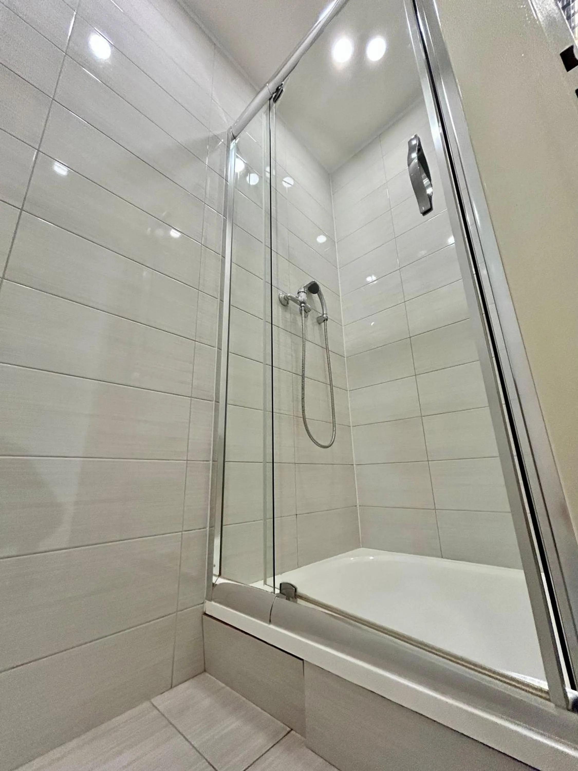 Shower in Powder Tower Suites