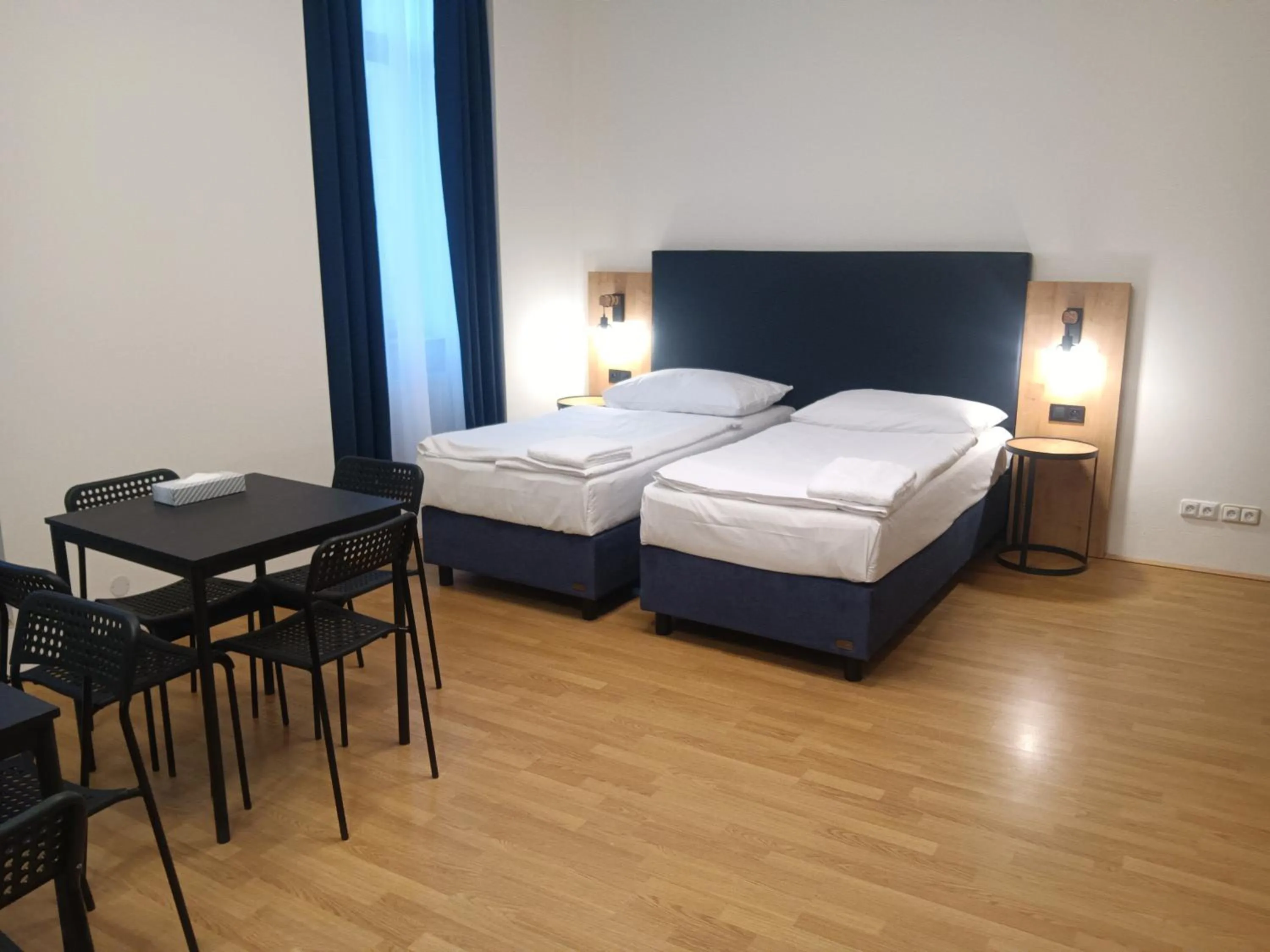 Bedroom, Bed in Powder Tower Suites