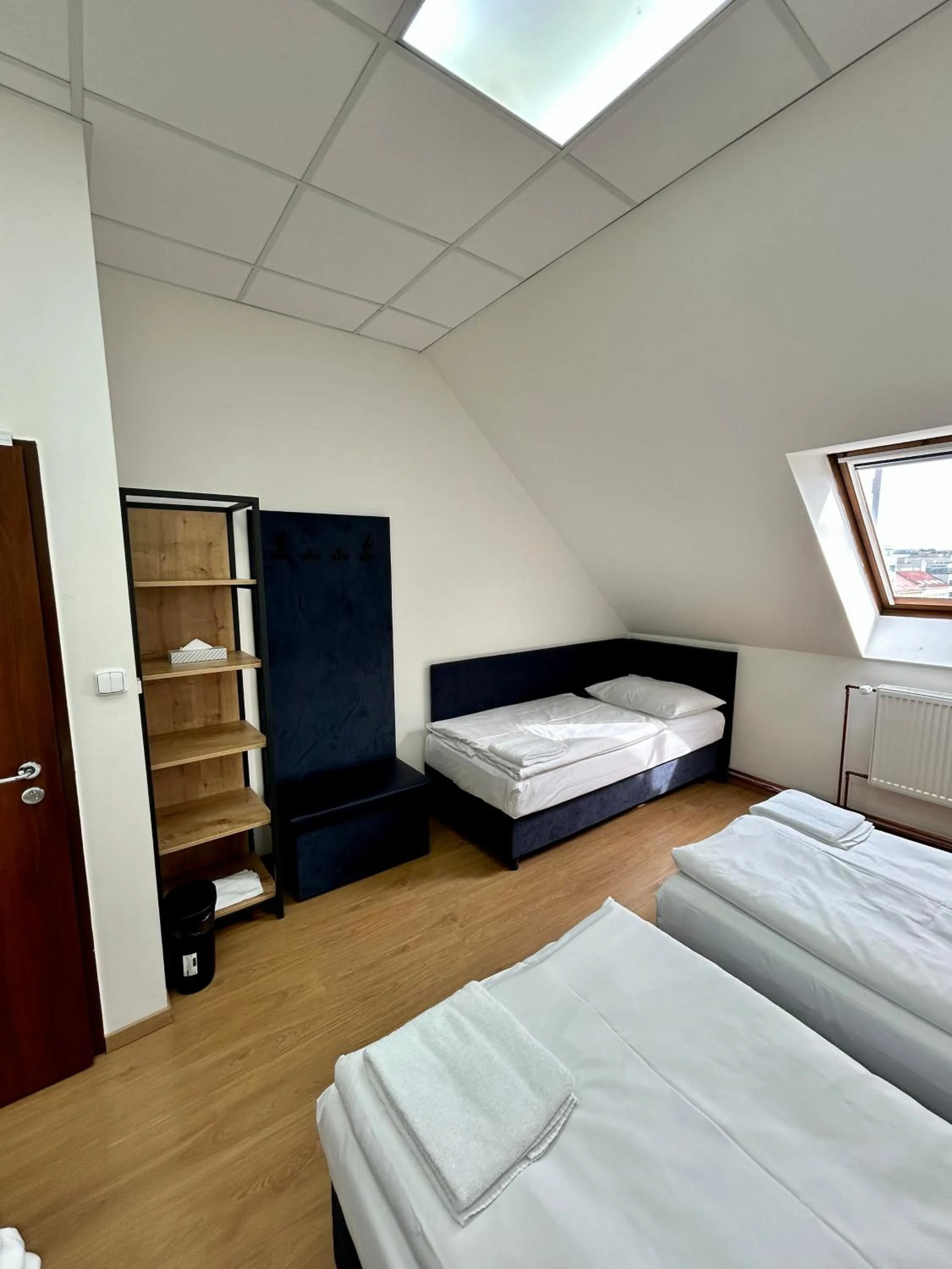 Bed in Powder Tower Suites