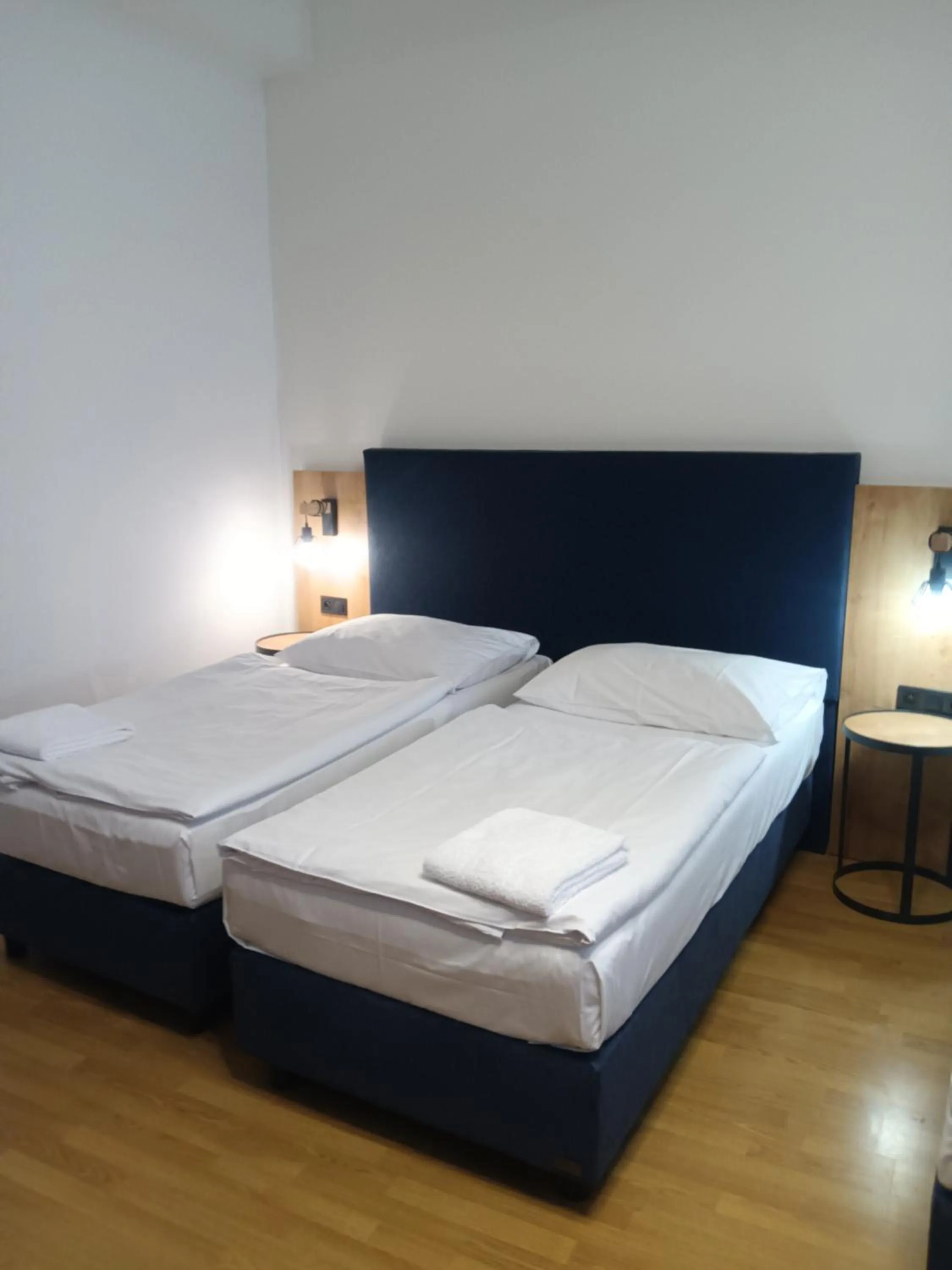 Bed in Powder Tower Suites