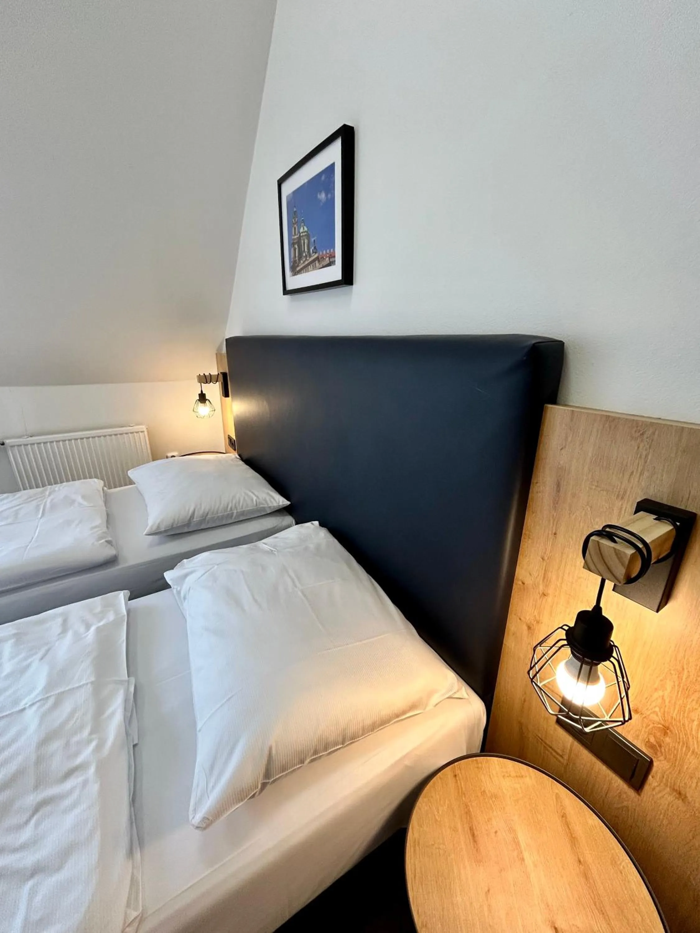 Bed in Powder Tower Suites