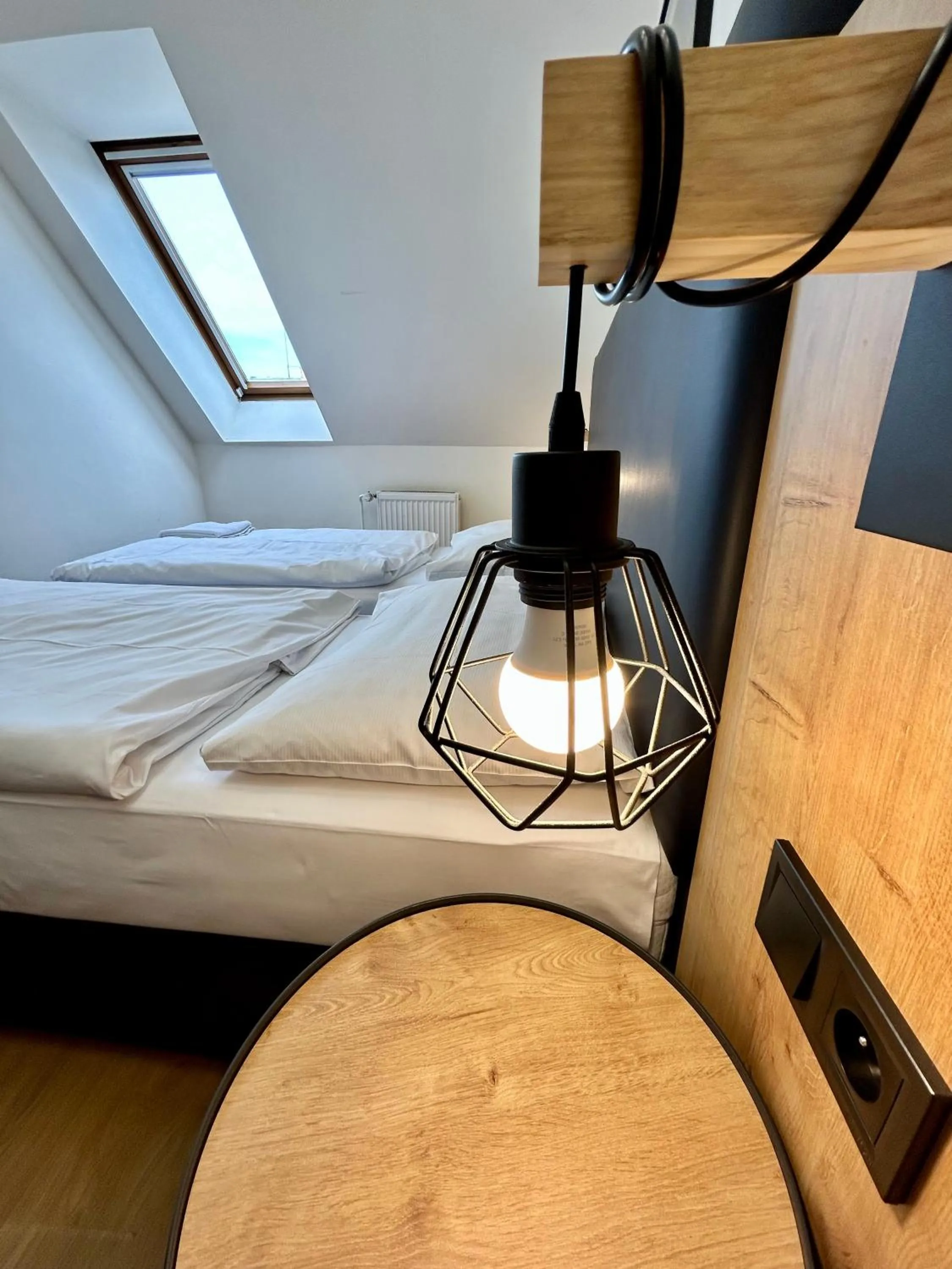 Bed in Powder Tower Suites