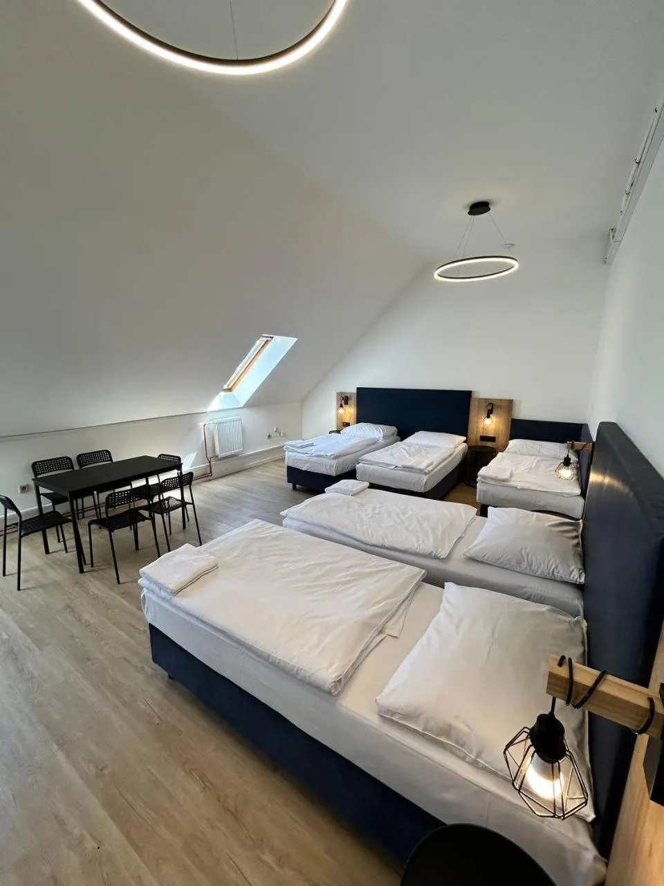 Bed in Powder Tower Suites