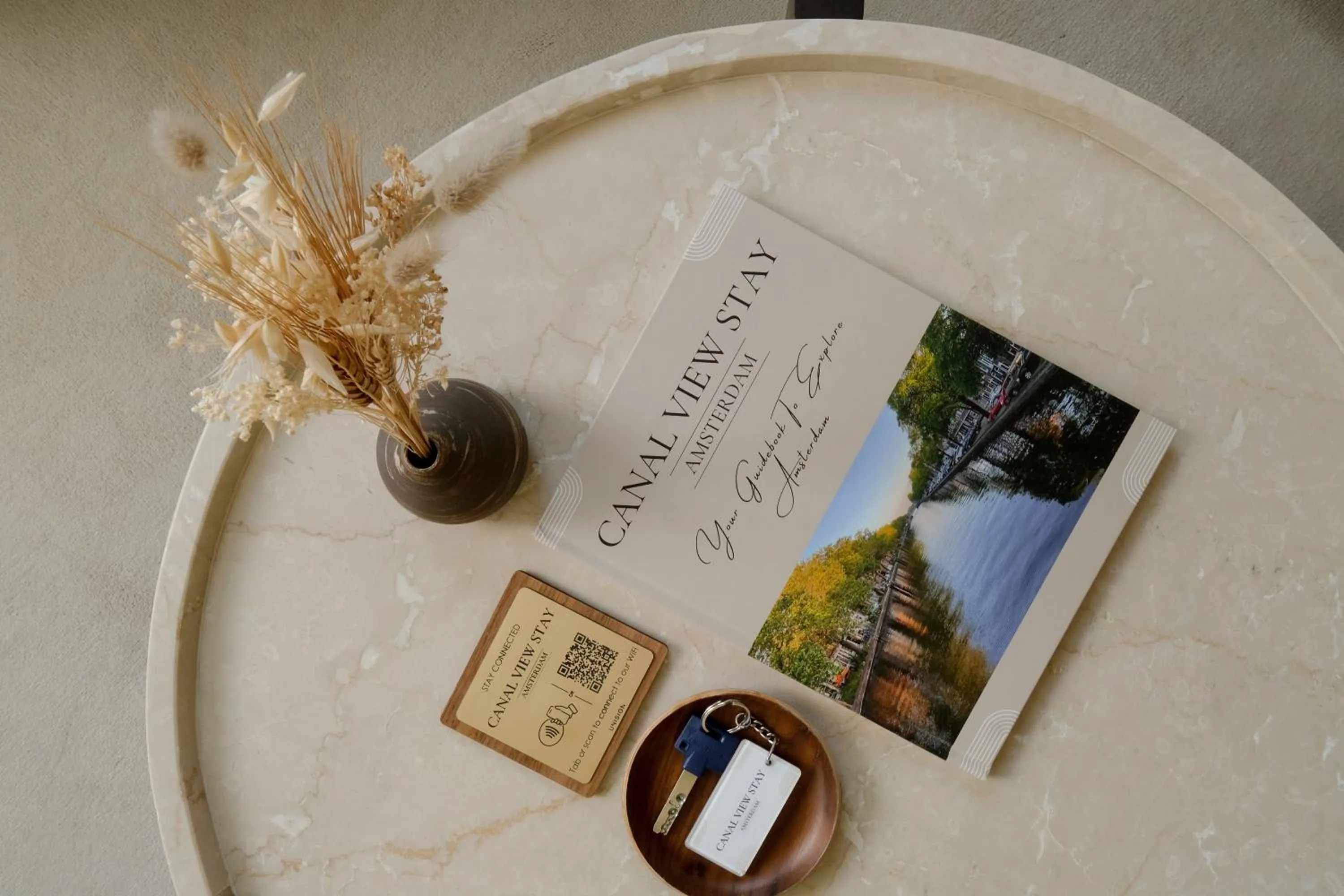 Decorative detail in Canal View Stay Amsterdam