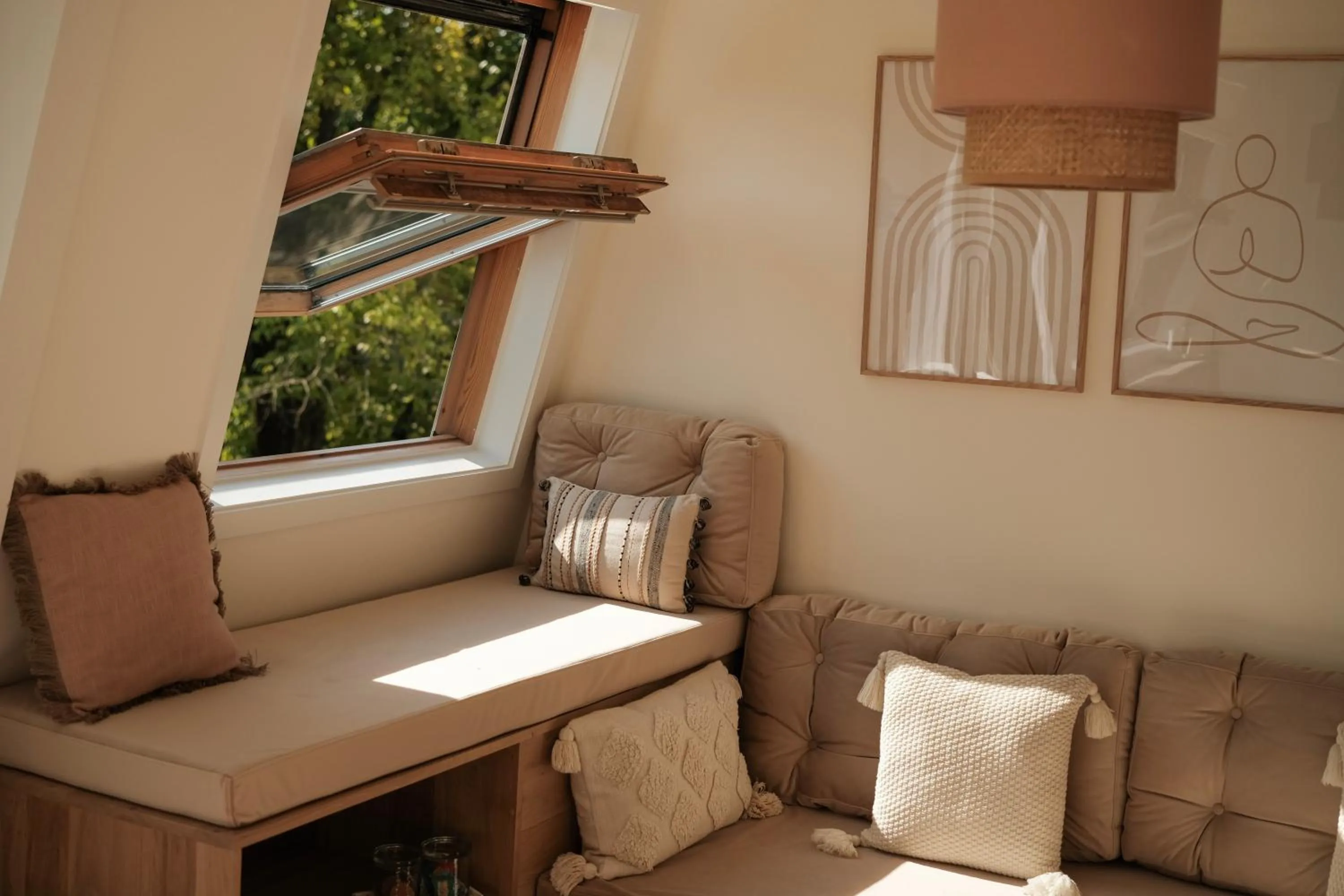 Living room in Canal View Stay Amsterdam