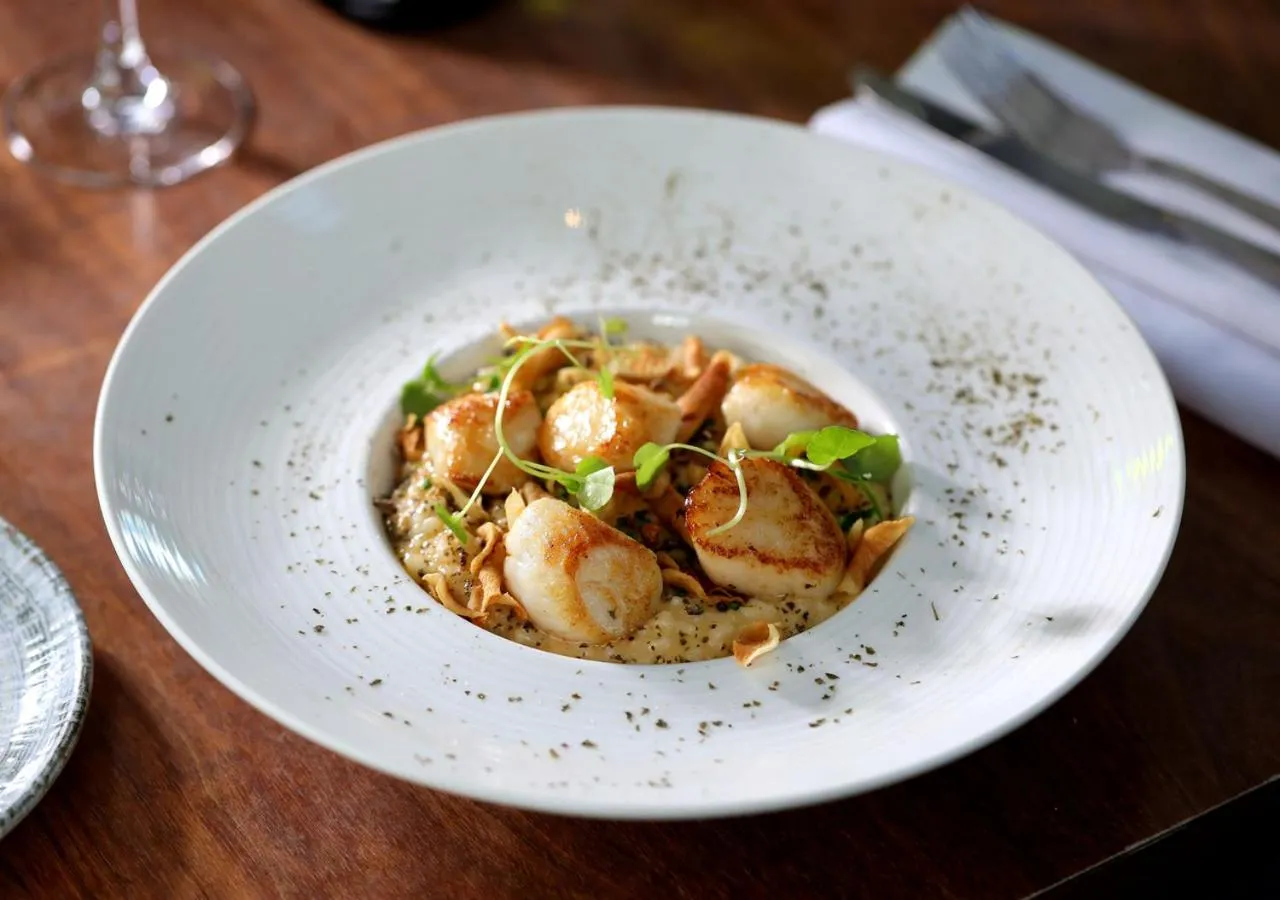 Food close-up in Queens Hotel Cheltenham