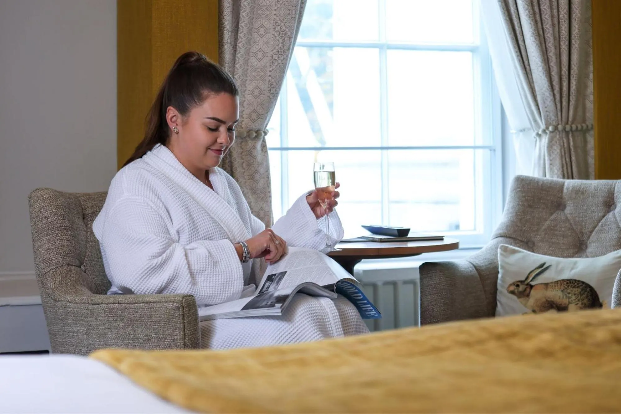 Bedroom in Queens Hotel Cheltenham