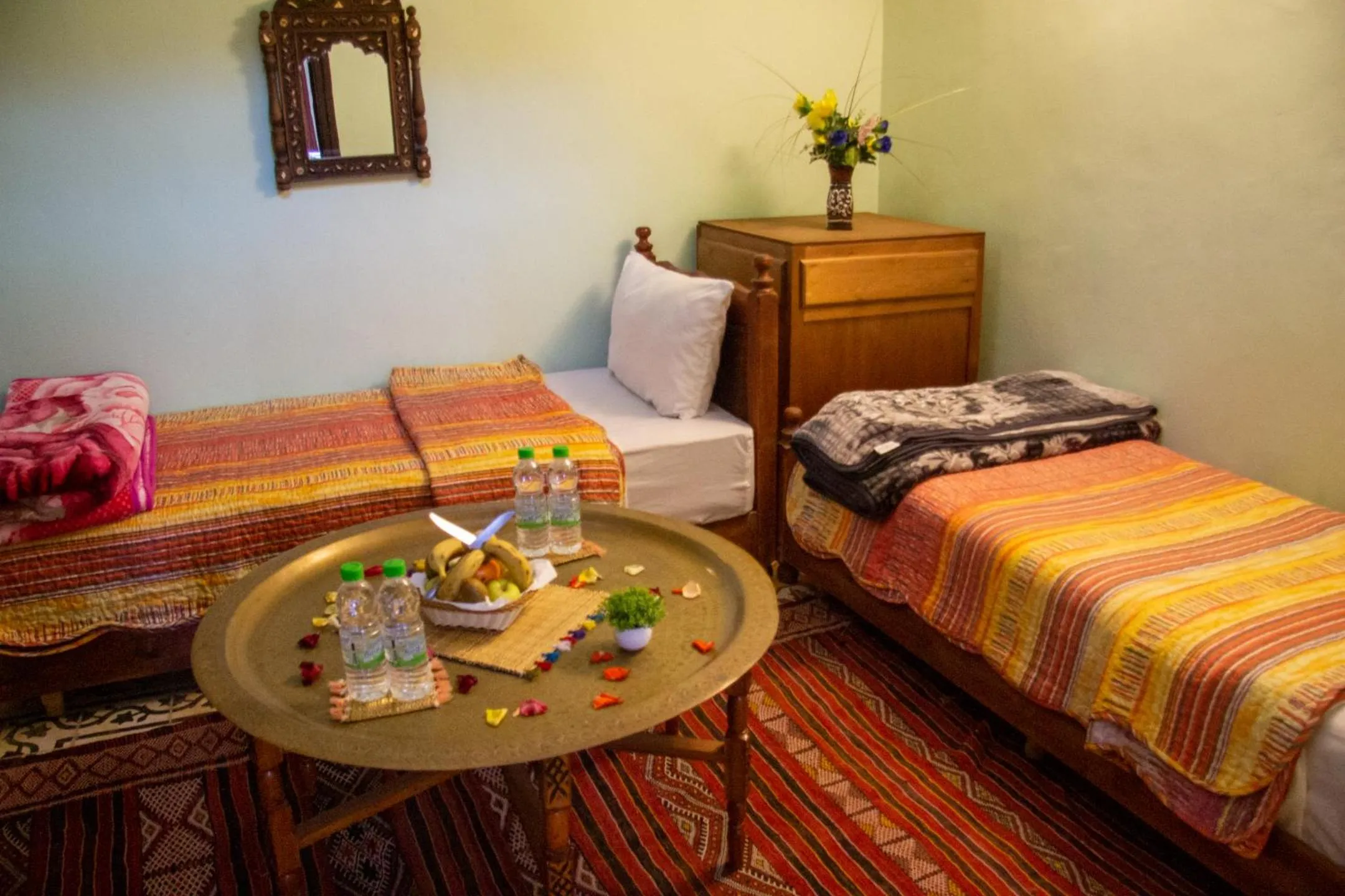 Bed in Riad Baba
