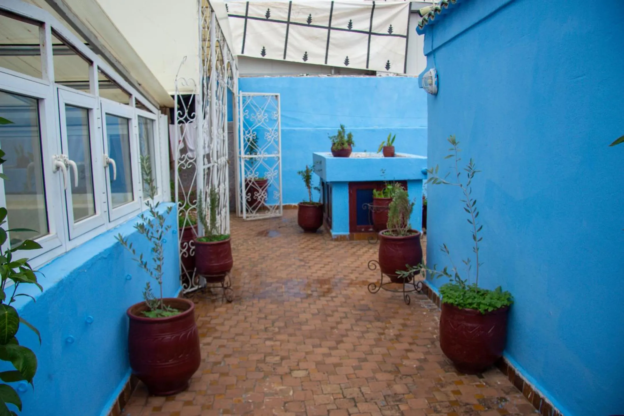 Balcony/Terrace in Riad Baba