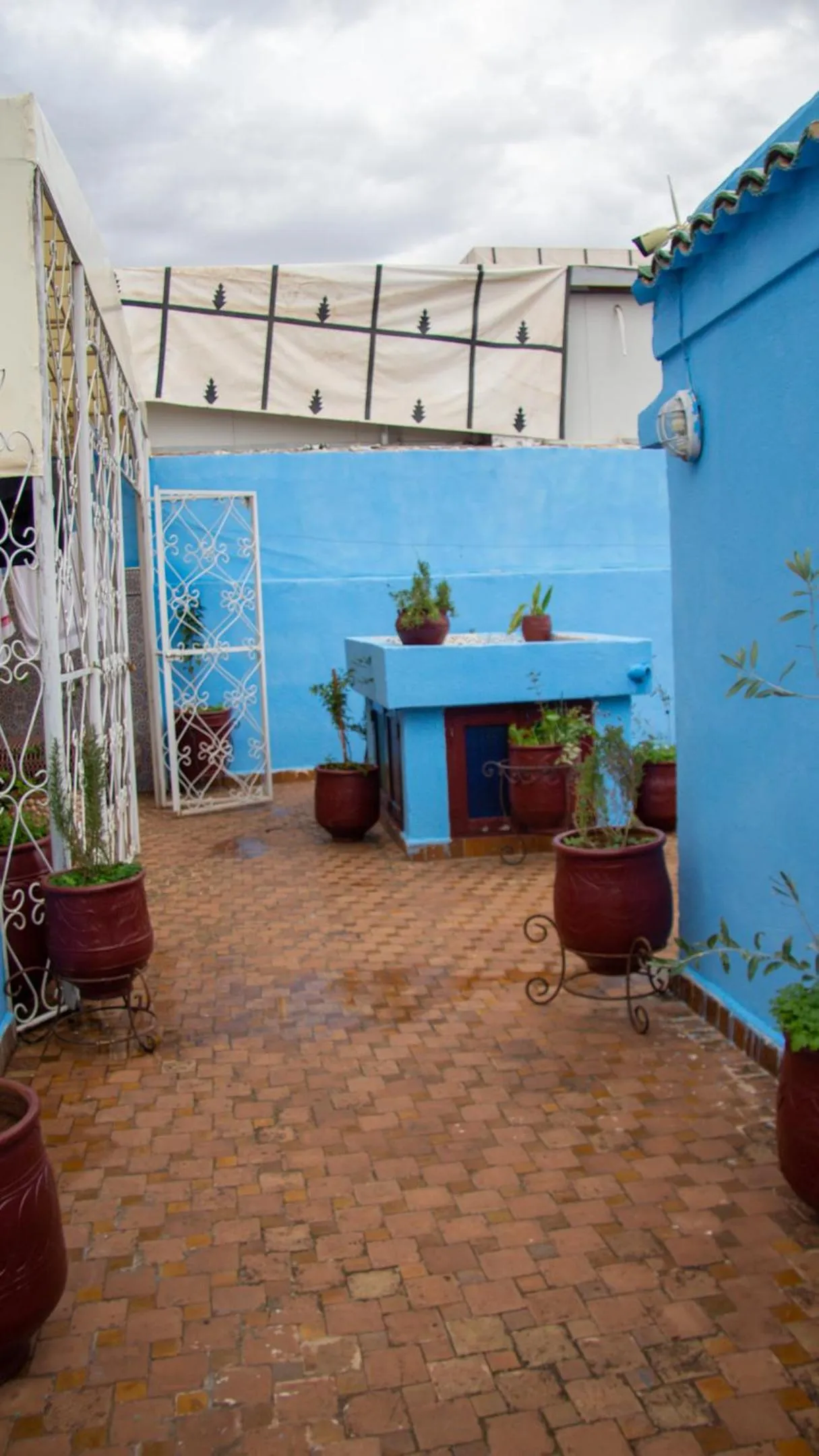 Balcony/Terrace in Riad Baba