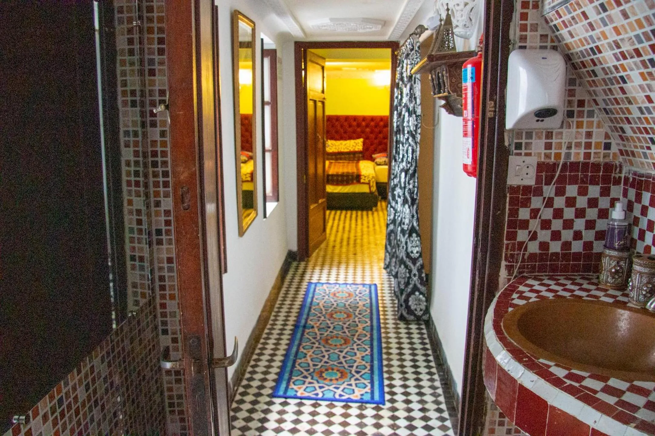 Facade/entrance in Riad Baba