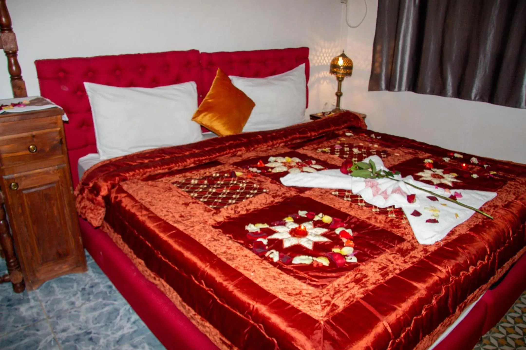 Bedroom, Bed in Riad Baba