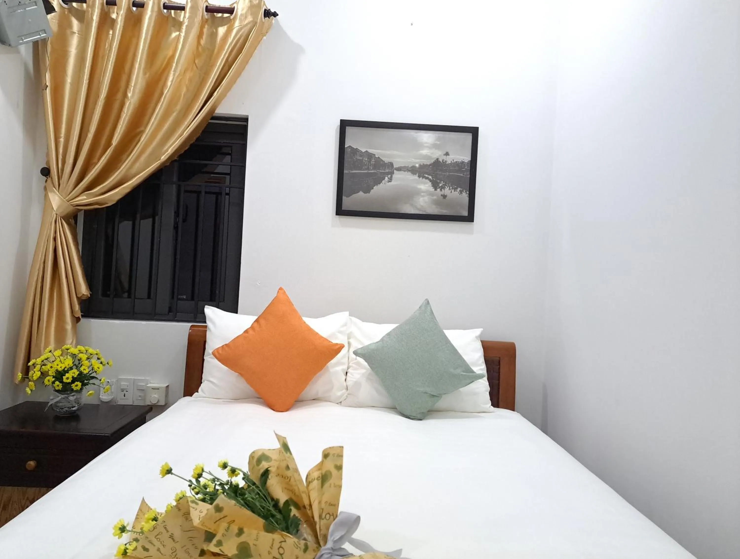 Bed in GREEN TOWN hotel HỘI AN