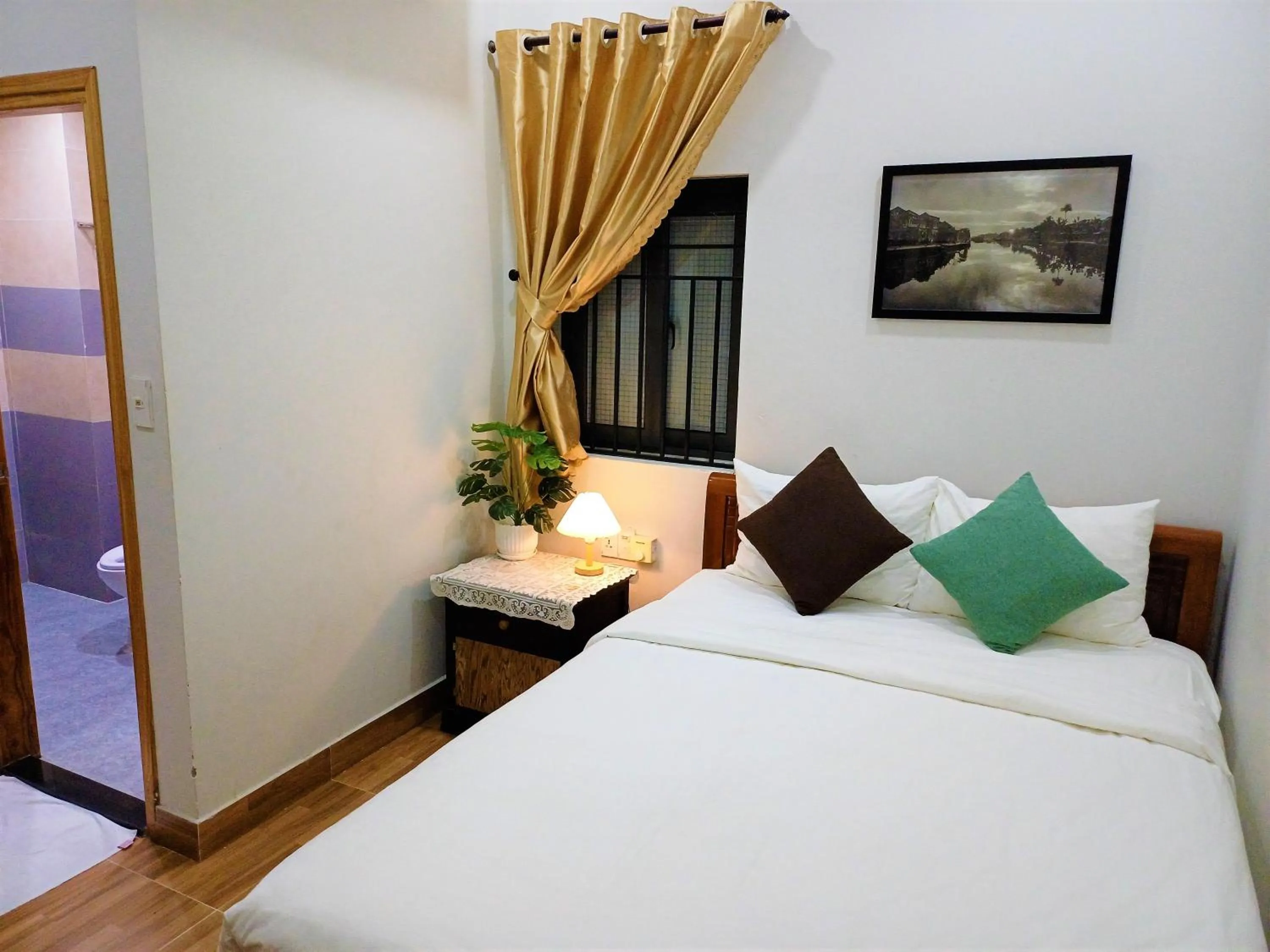 Bed in GREEN TOWN hotel HỘI AN