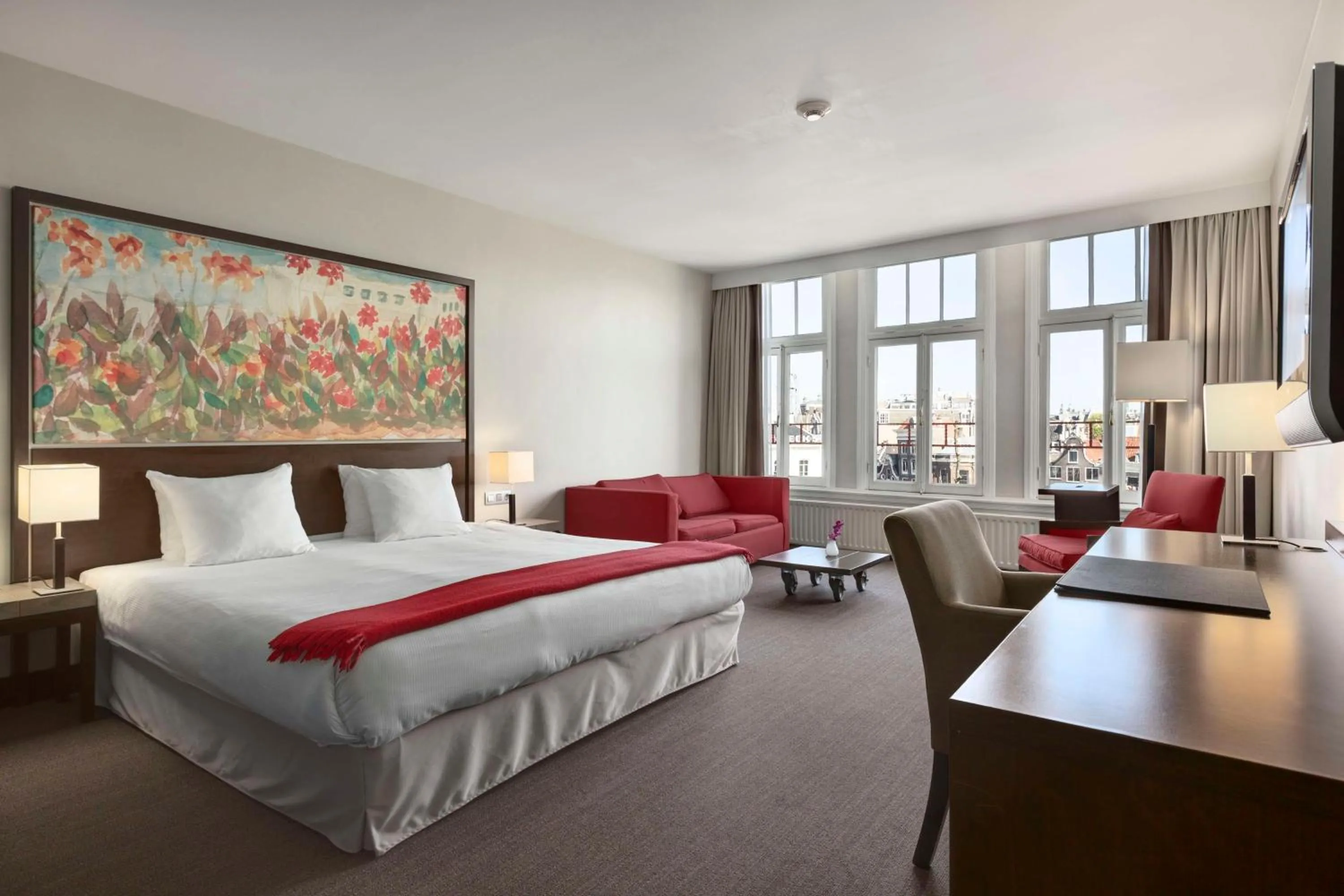 Bedroom, Bed in NH Amsterdam Schiller