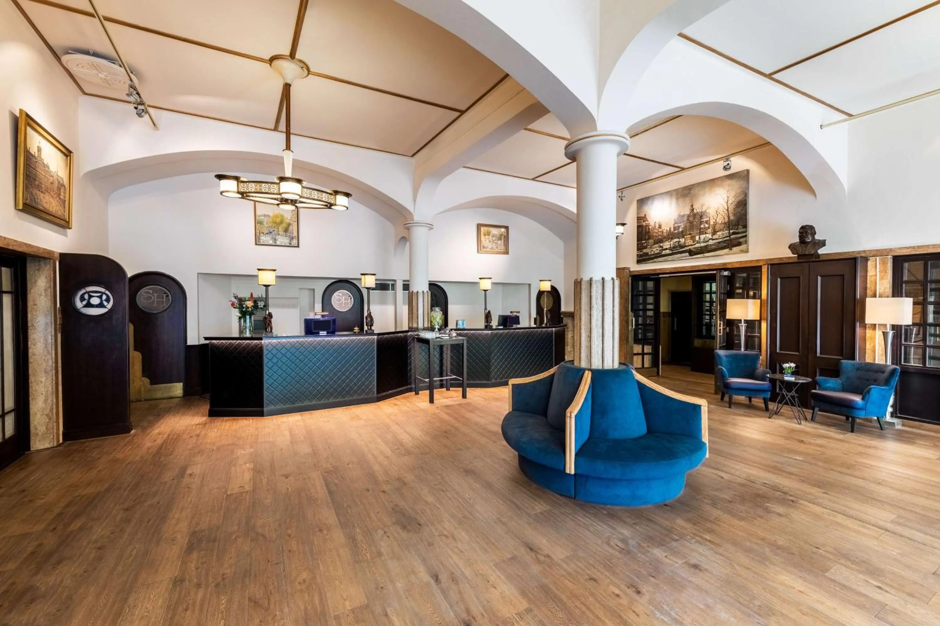 Lobby or reception in NH Amsterdam Schiller