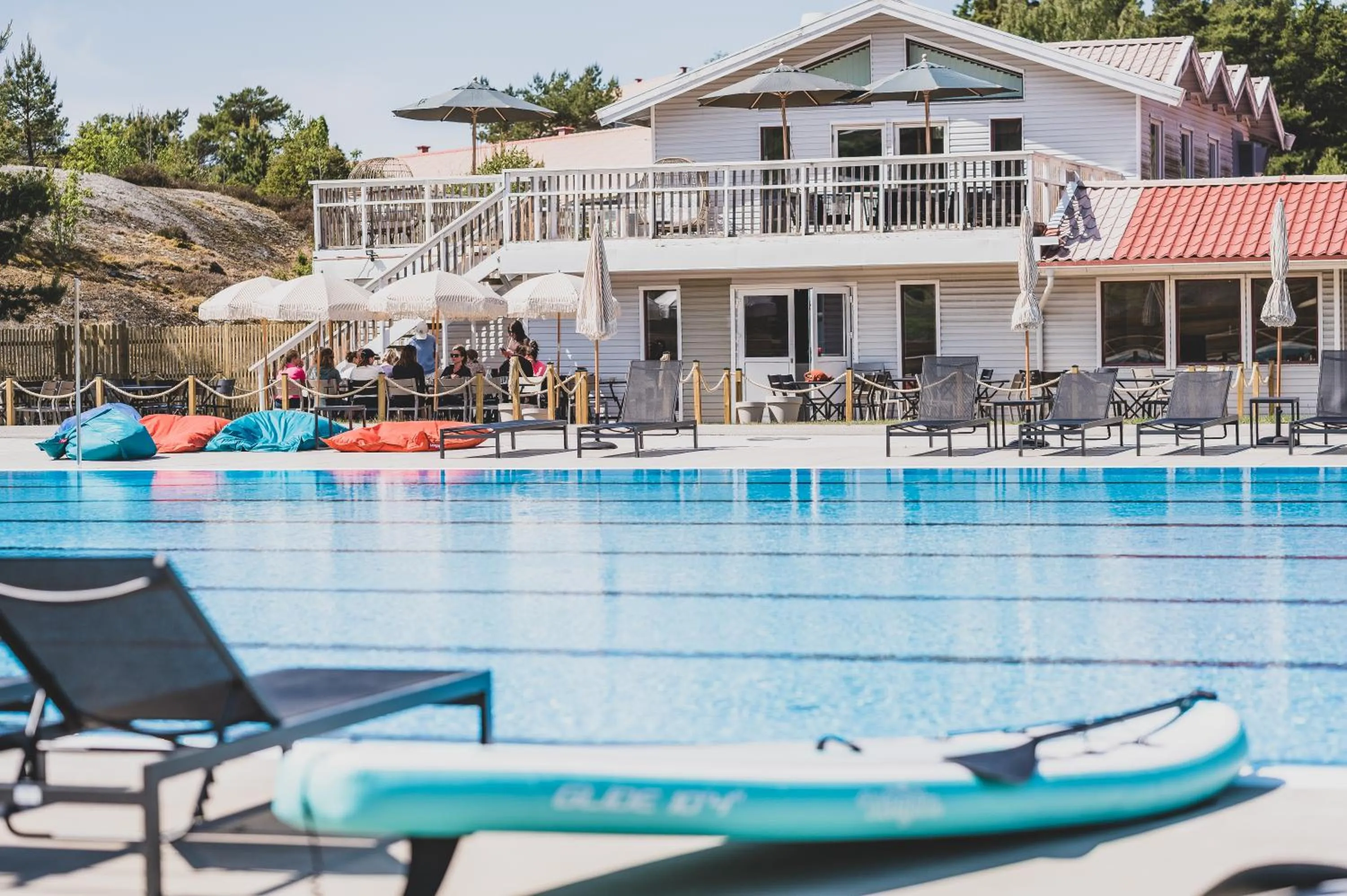 Patio in Tjörnbro Arena