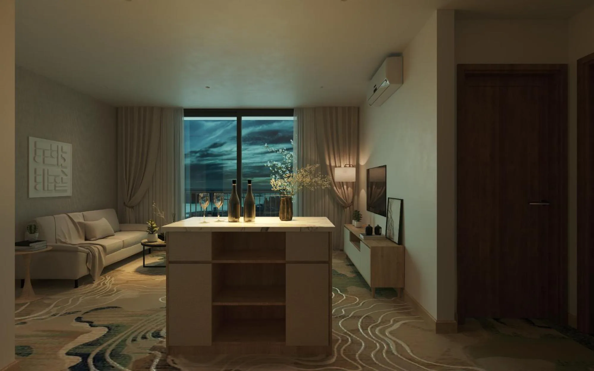 TV and multimedia in Fukurai Boutique Apartments Ha Noi