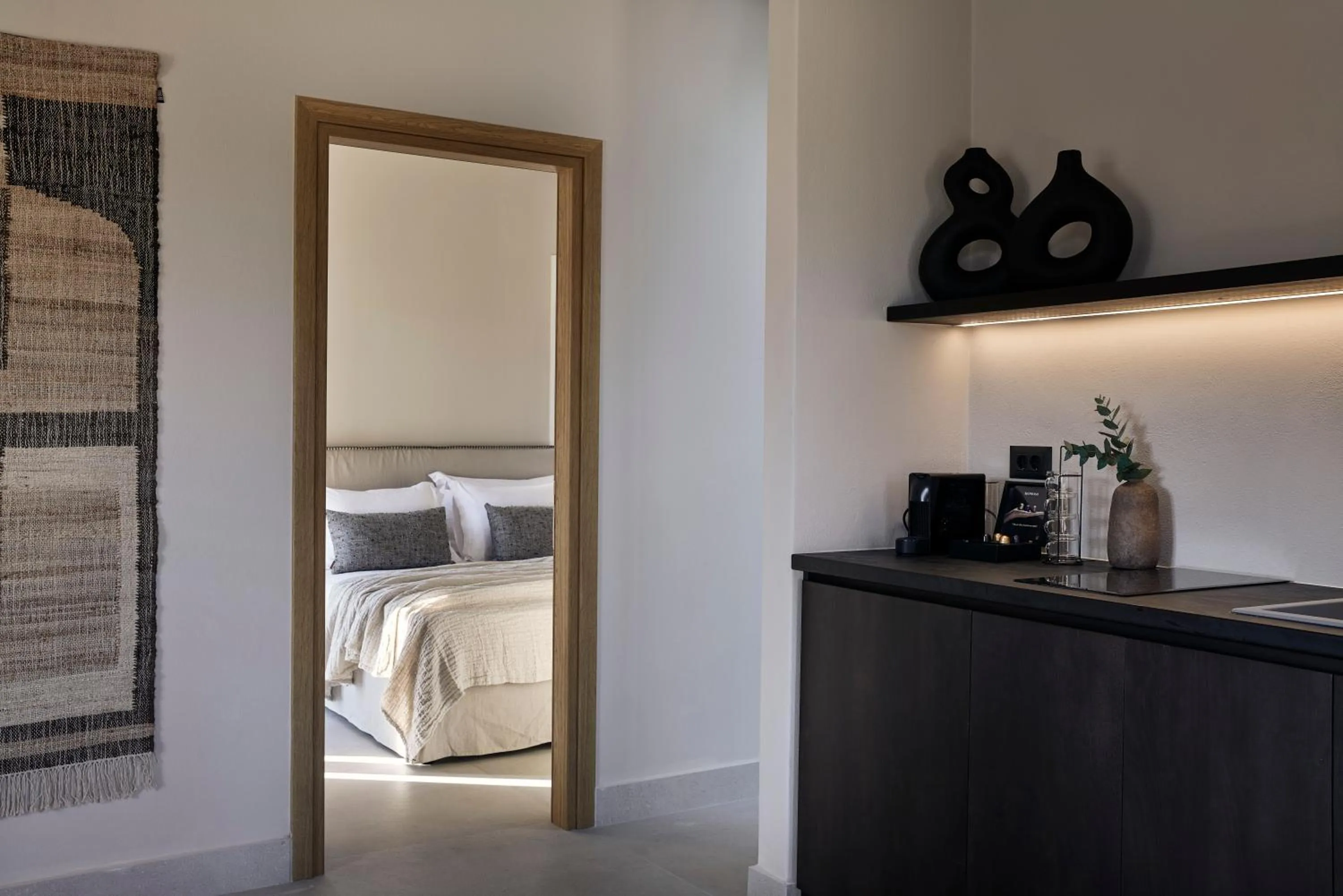 Kitchen or kitchenette, Bed in Naxian Rhapsody