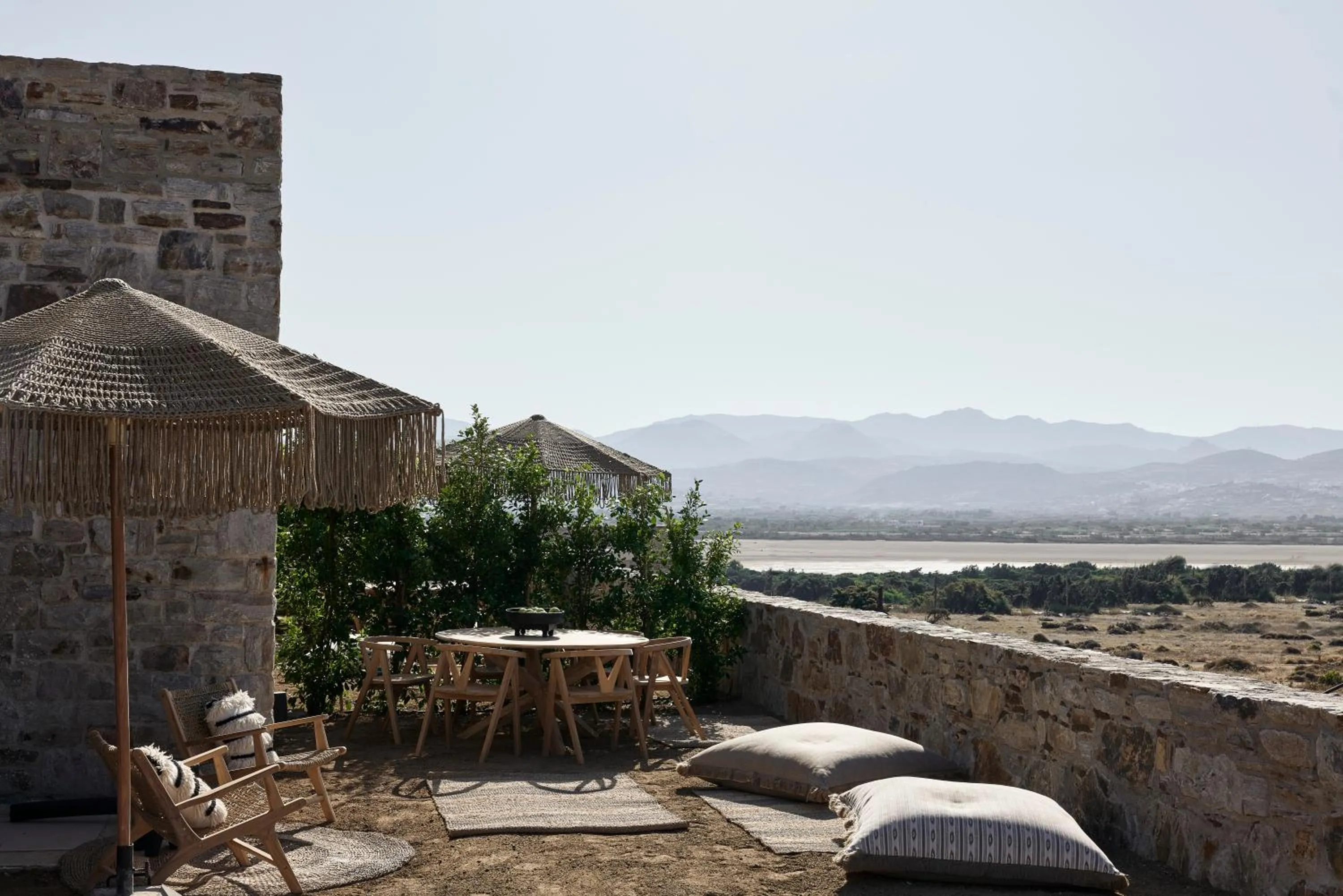 Seating area in Naxian Rhapsody