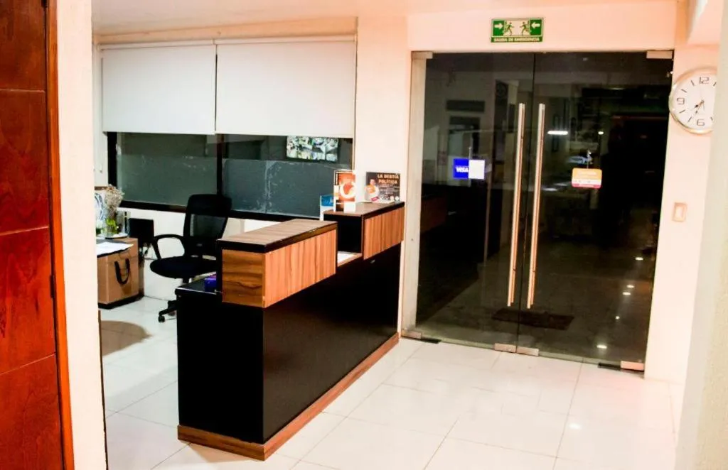 Lobby or reception in Hotel Tlaxcala