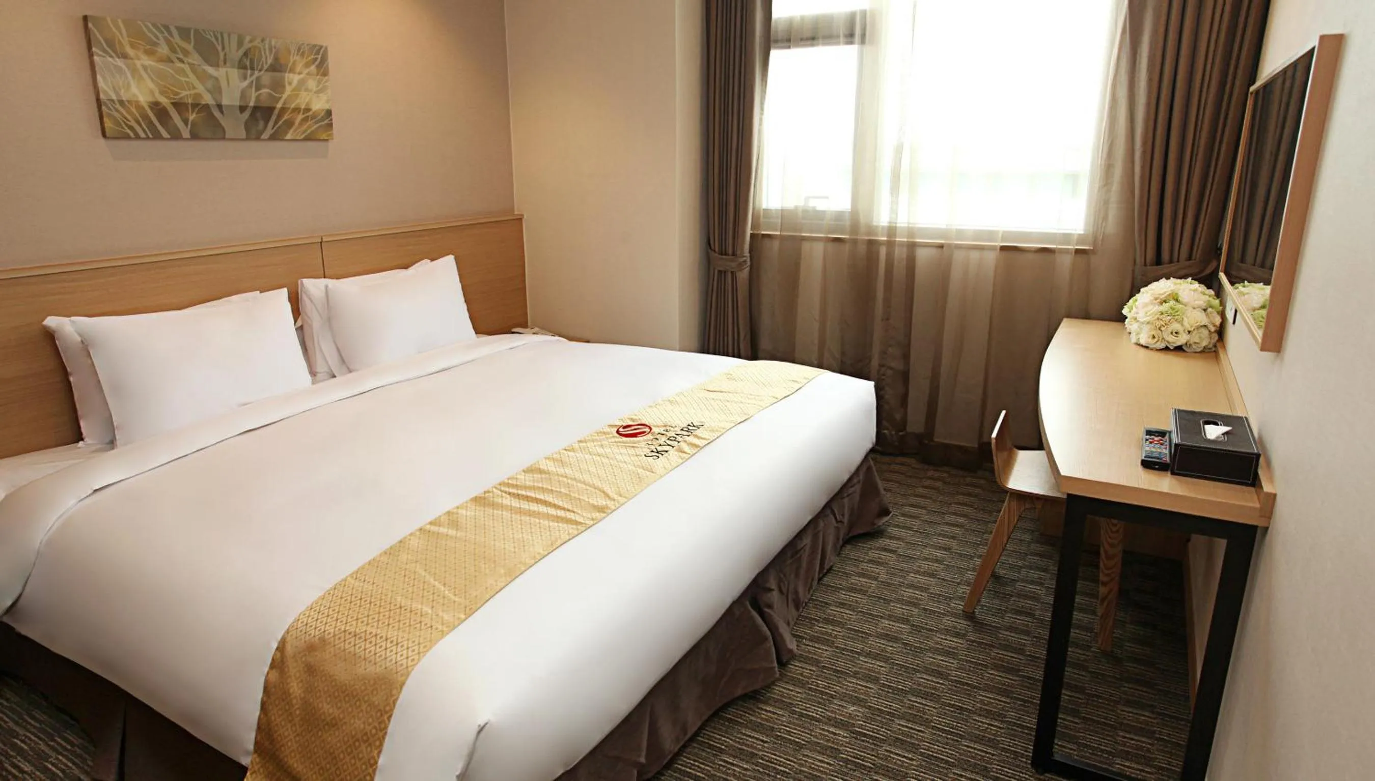 Bed in Hotel Skypark Dongdaemun I