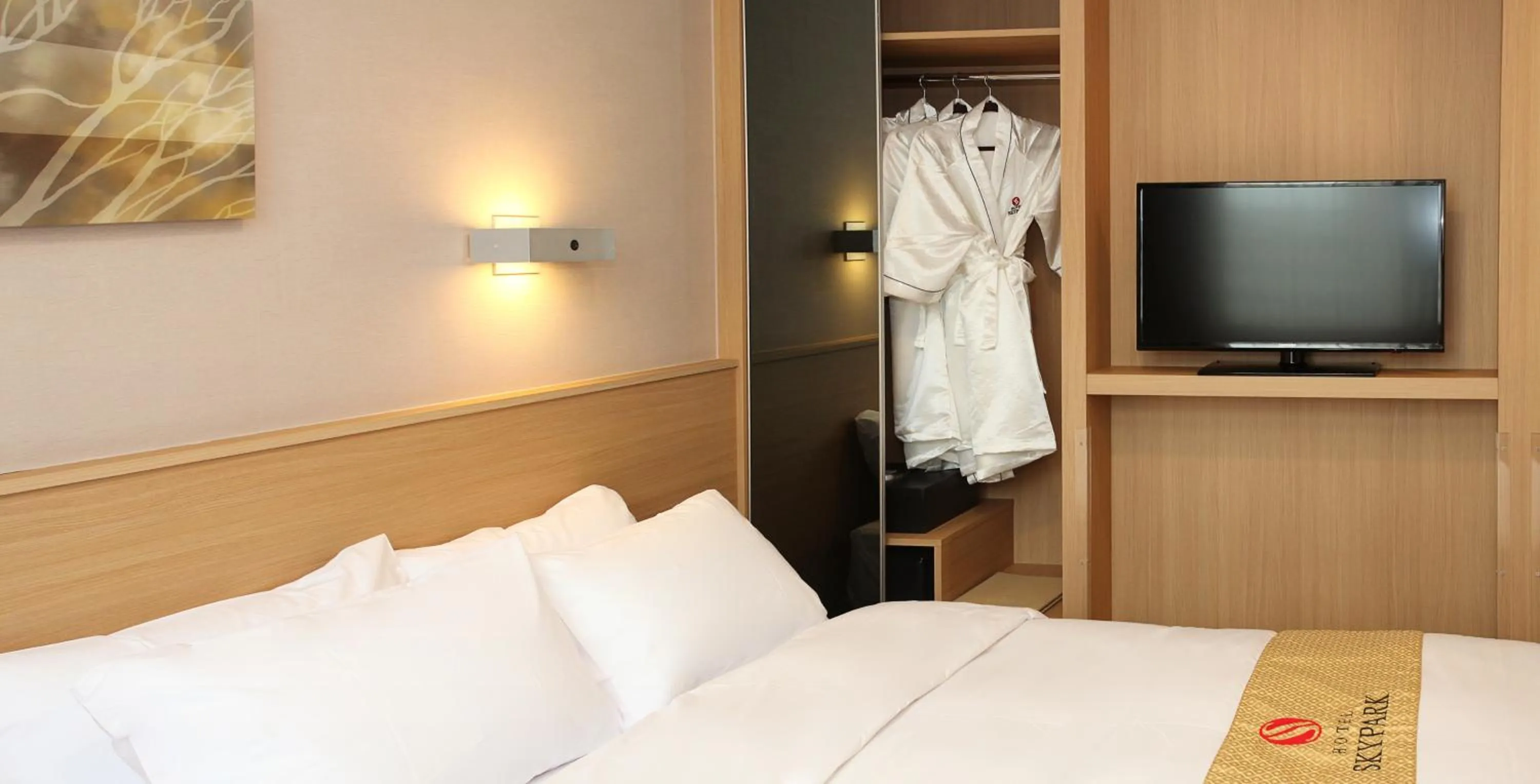 Bed in Hotel Skypark Dongdaemun I