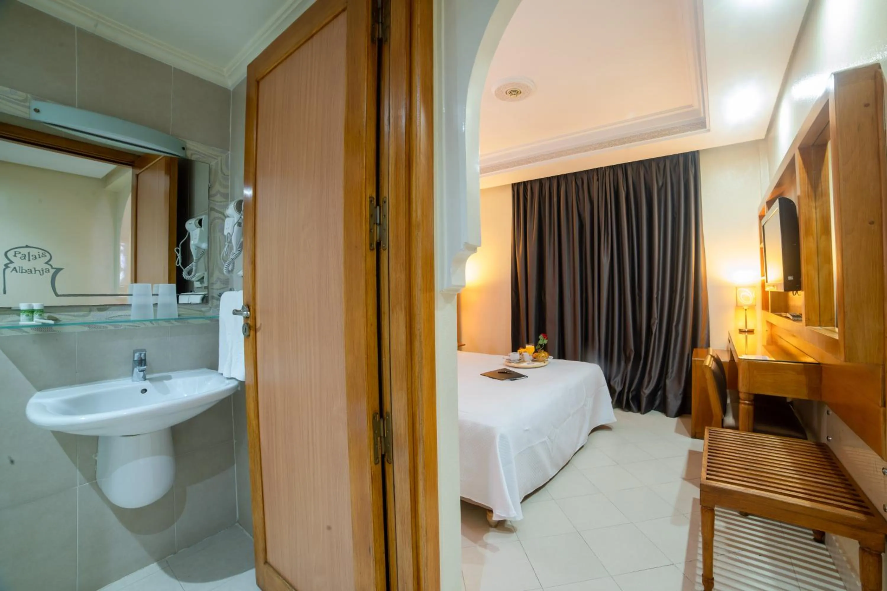 Bed in Hotel Palais Al Bahja