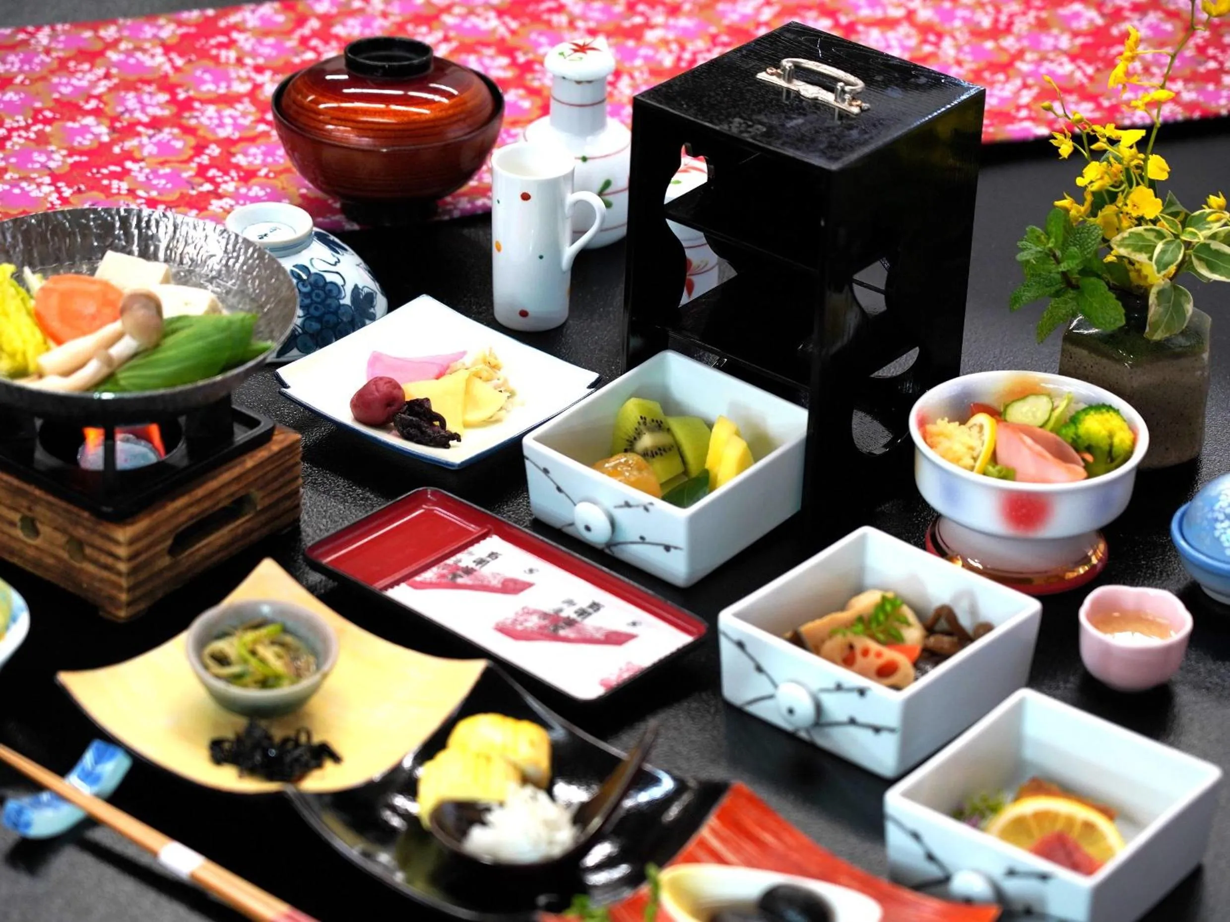 Breakfast in Ryokan Misato