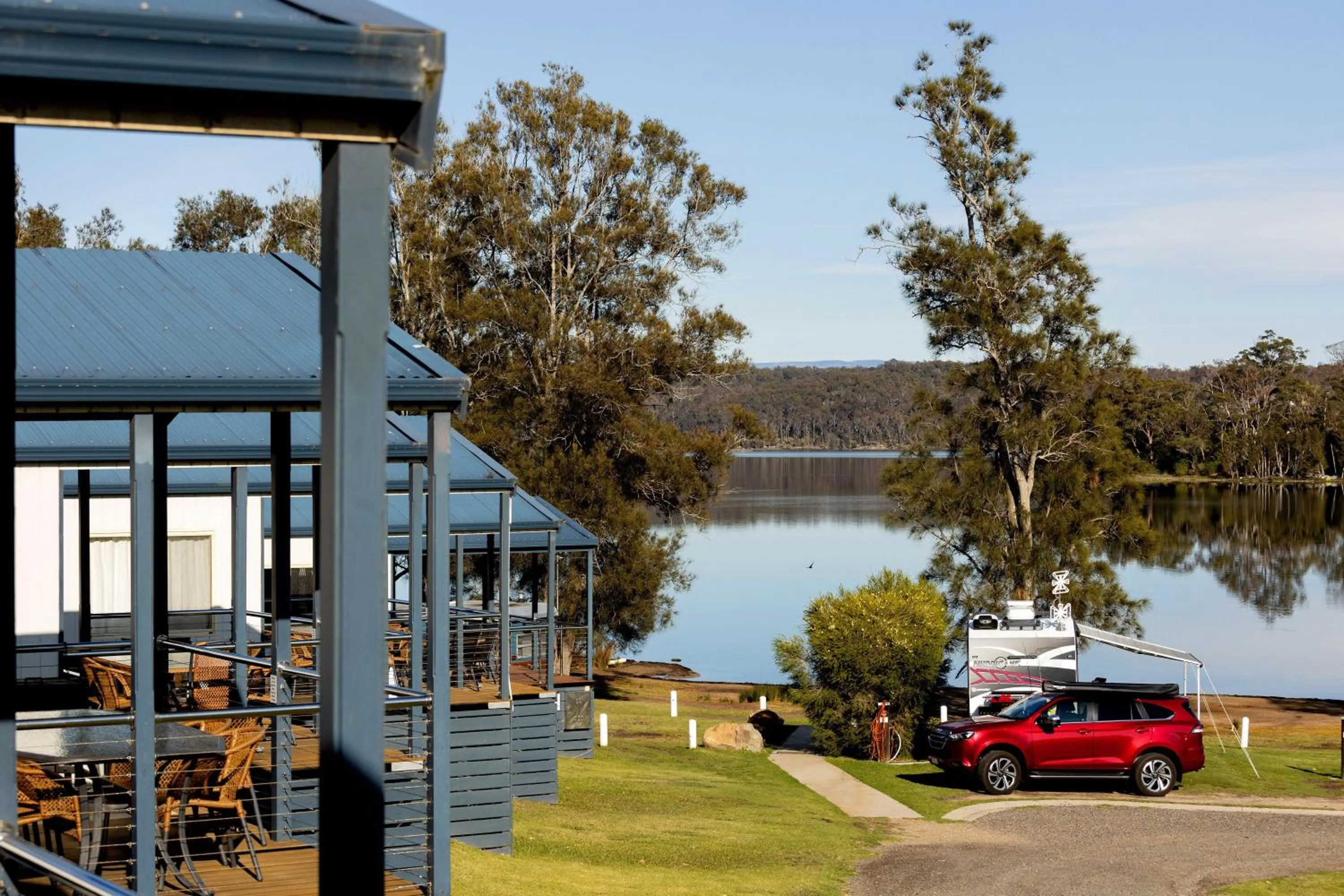 Property building in BIG4 Wallaga Lake Holiday Park