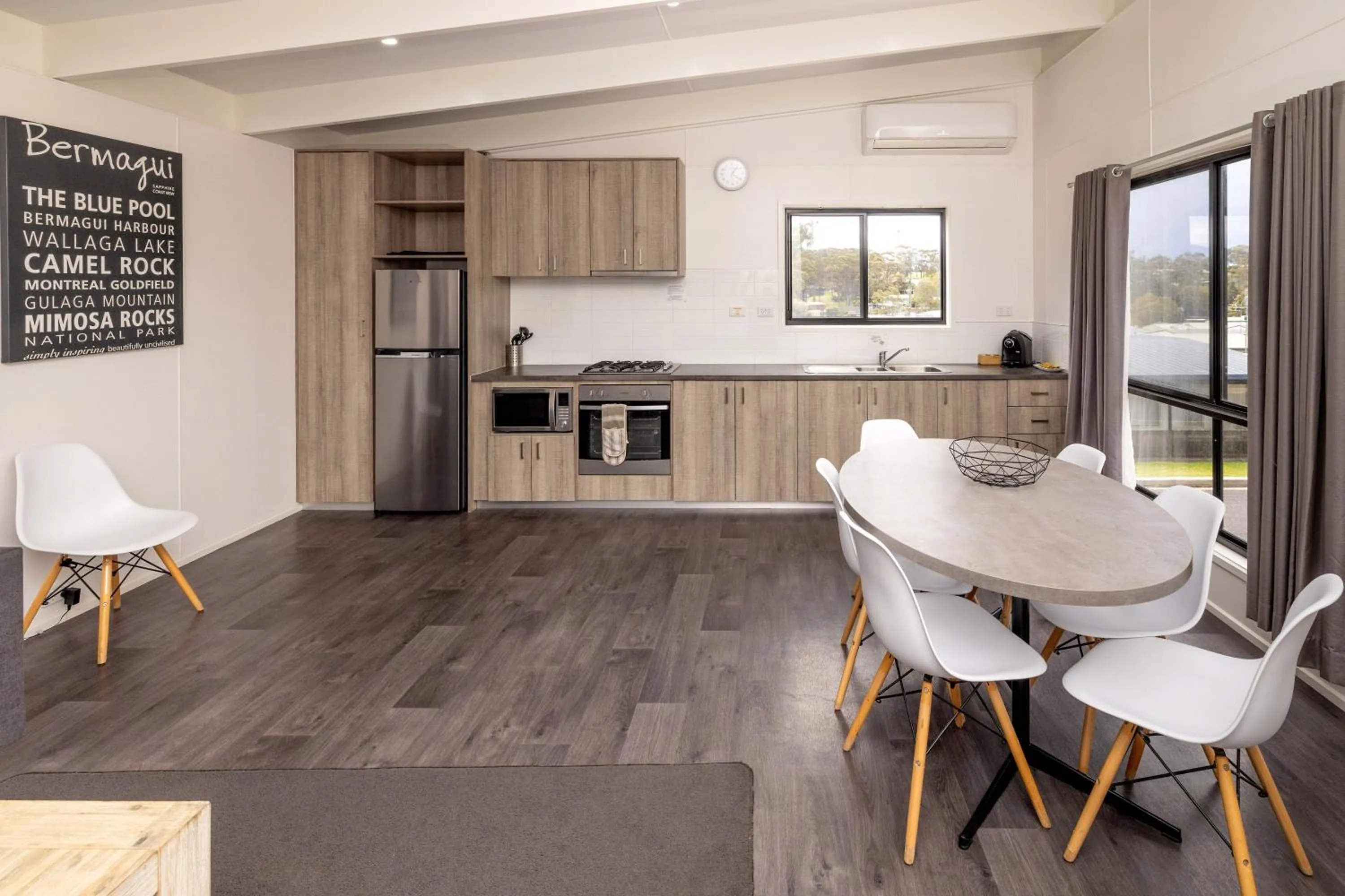 Kitchen or kitchenette in BIG4 Wallaga Lake Holiday Park