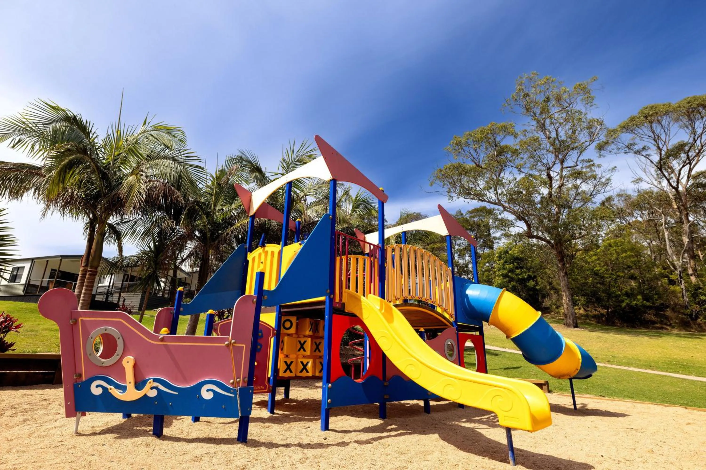 Children play ground in BIG4 Wallaga Lake Holiday Park