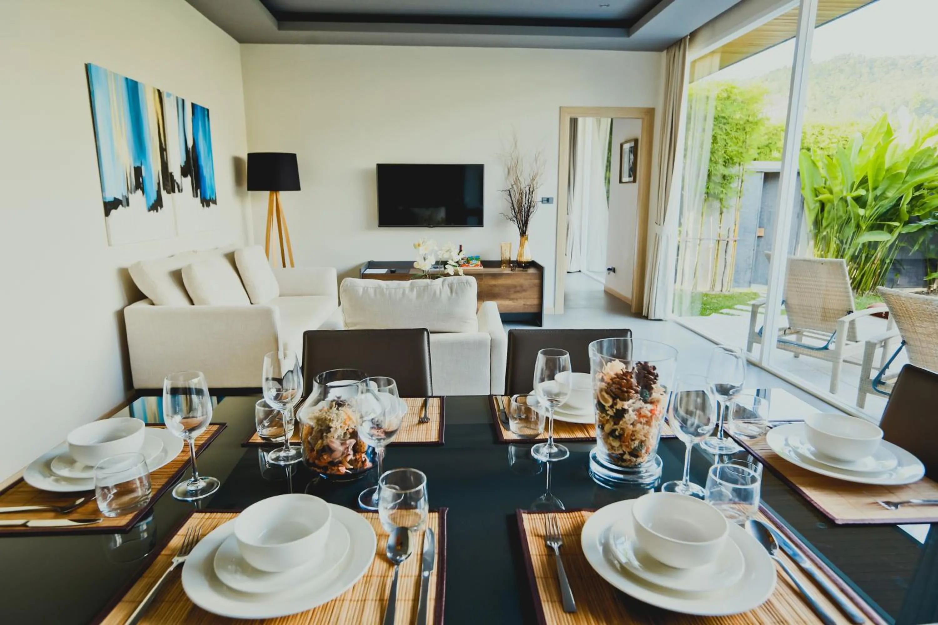 Living room in Villa Sunpao