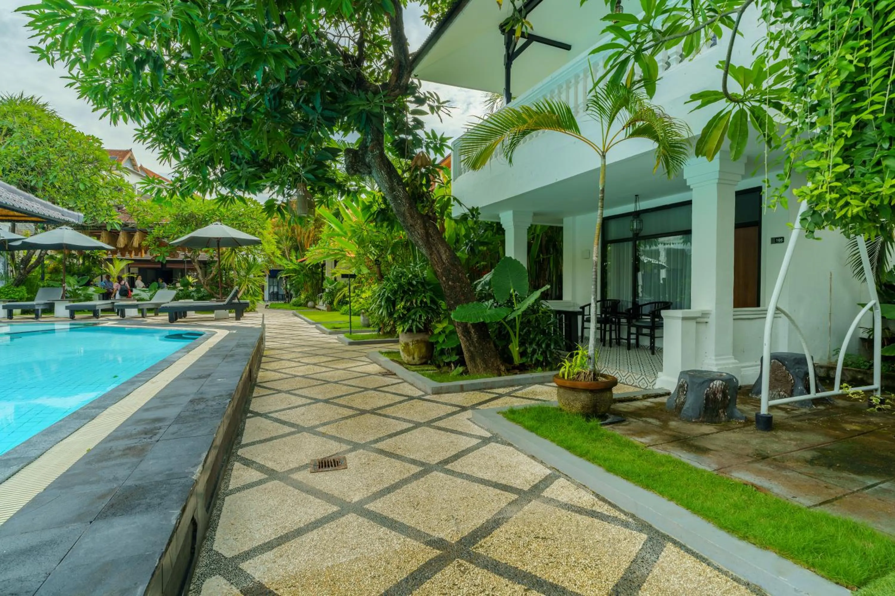 Garden in Casa Wina Kuta by The Wina Resorts